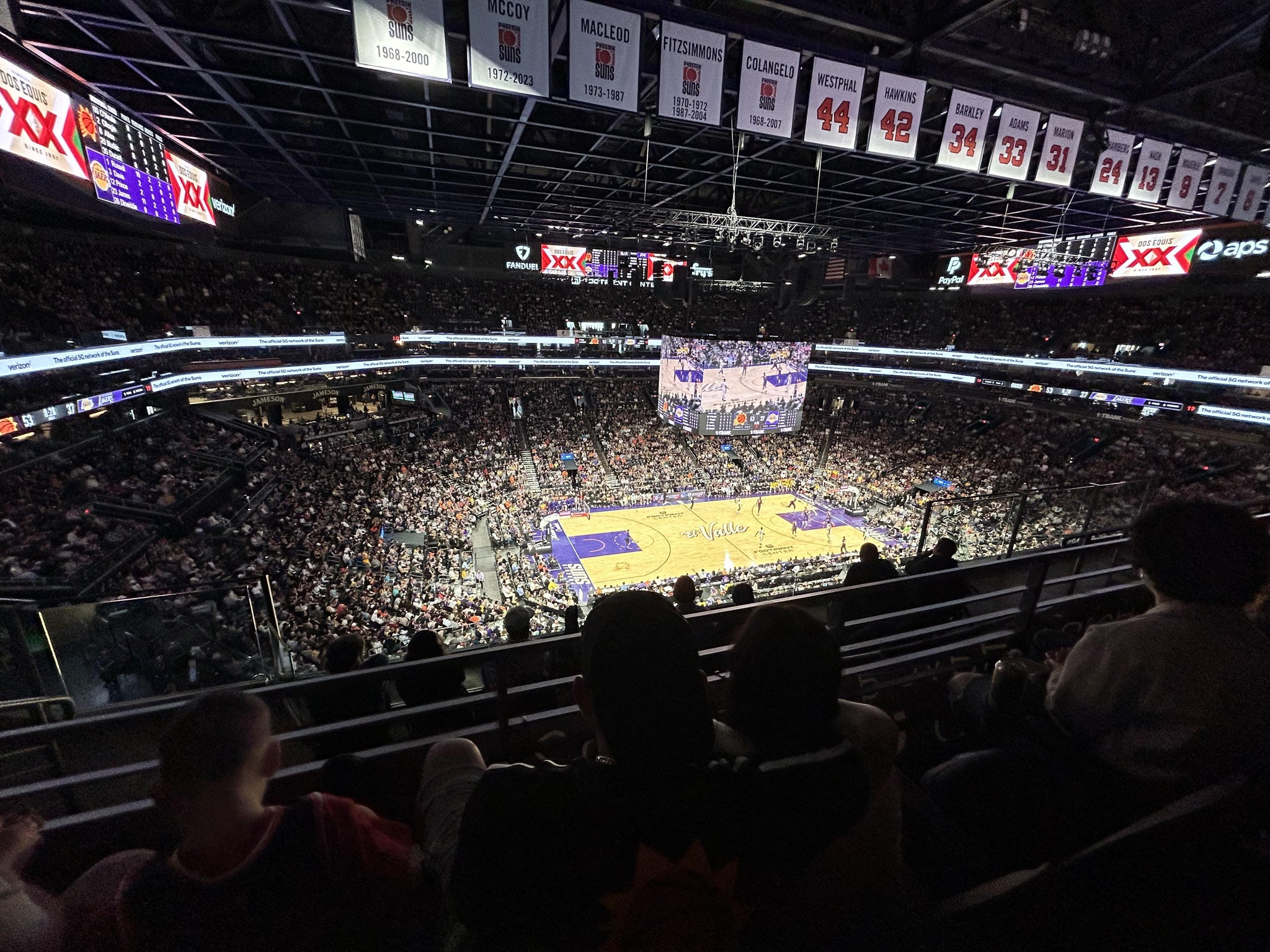 Real Fan View taken from Section 221 at Mortgage Matchup Center by Mikayla R