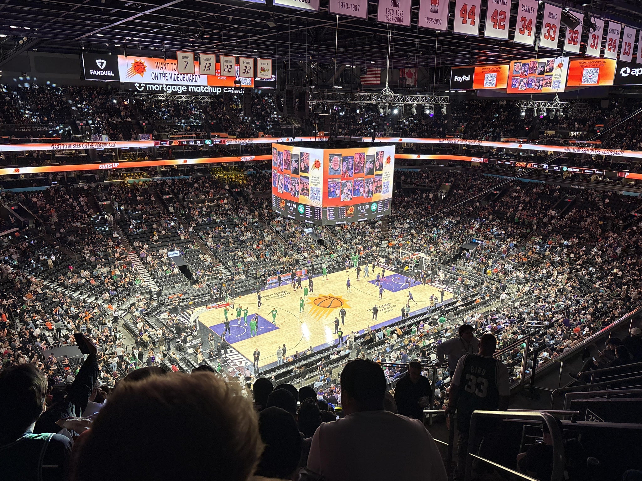 Real Fan View taken from Section 223 at Mortgage Matchup Center by Noelani P