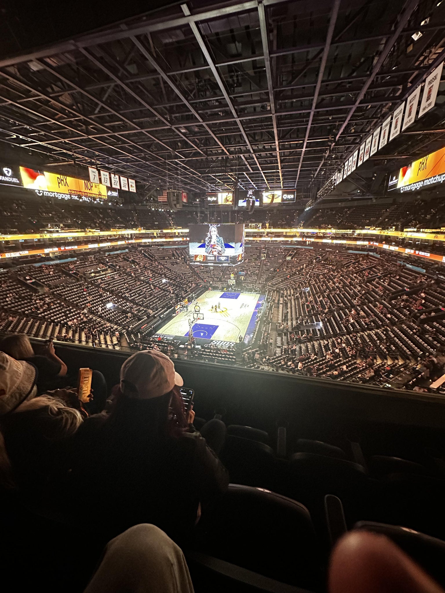 Real Fan View taken from Section 226 at Mortgage Matchup Center by Coulter E