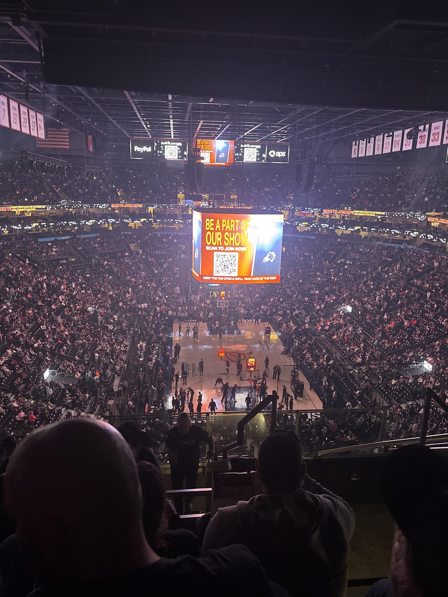 Real Fan View taken from Section 228 at Mortgage Matchup Center by Rose K