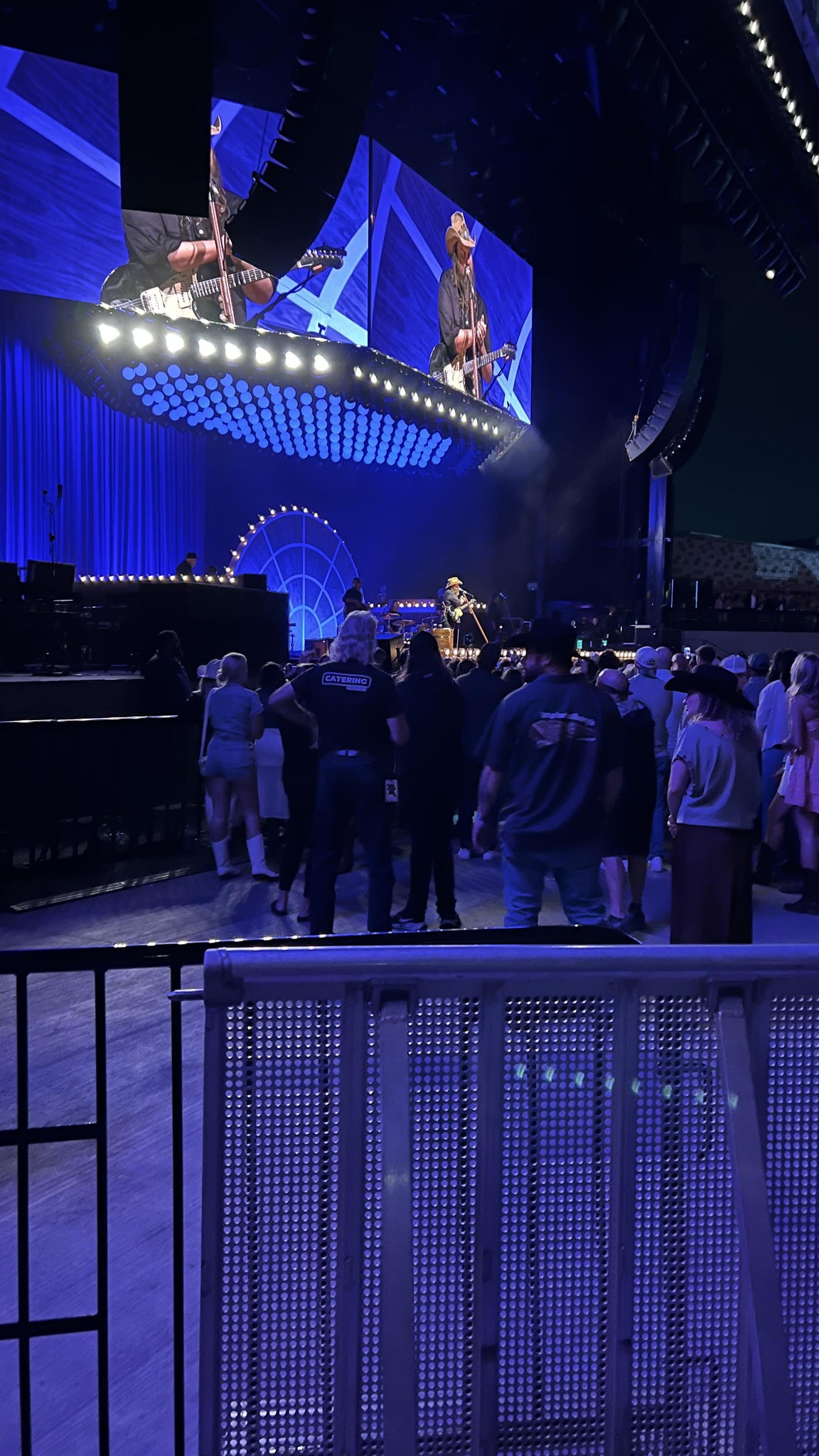 Real Fan View taken from Section 107 at Morton Amphitheater by Angie Z
