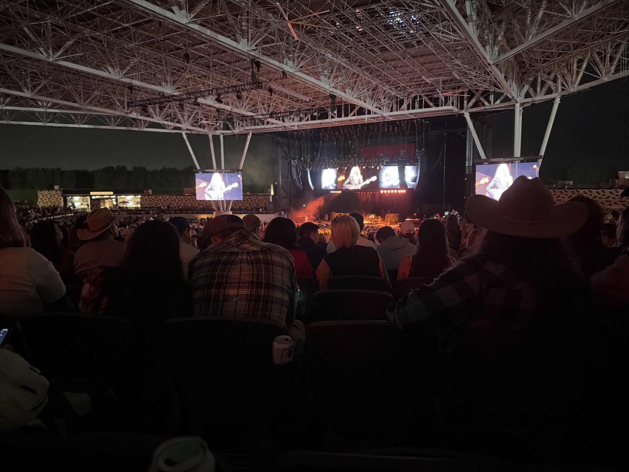 Real Fan View taken from Section 304 at Morton Amphitheater by Alleysia H