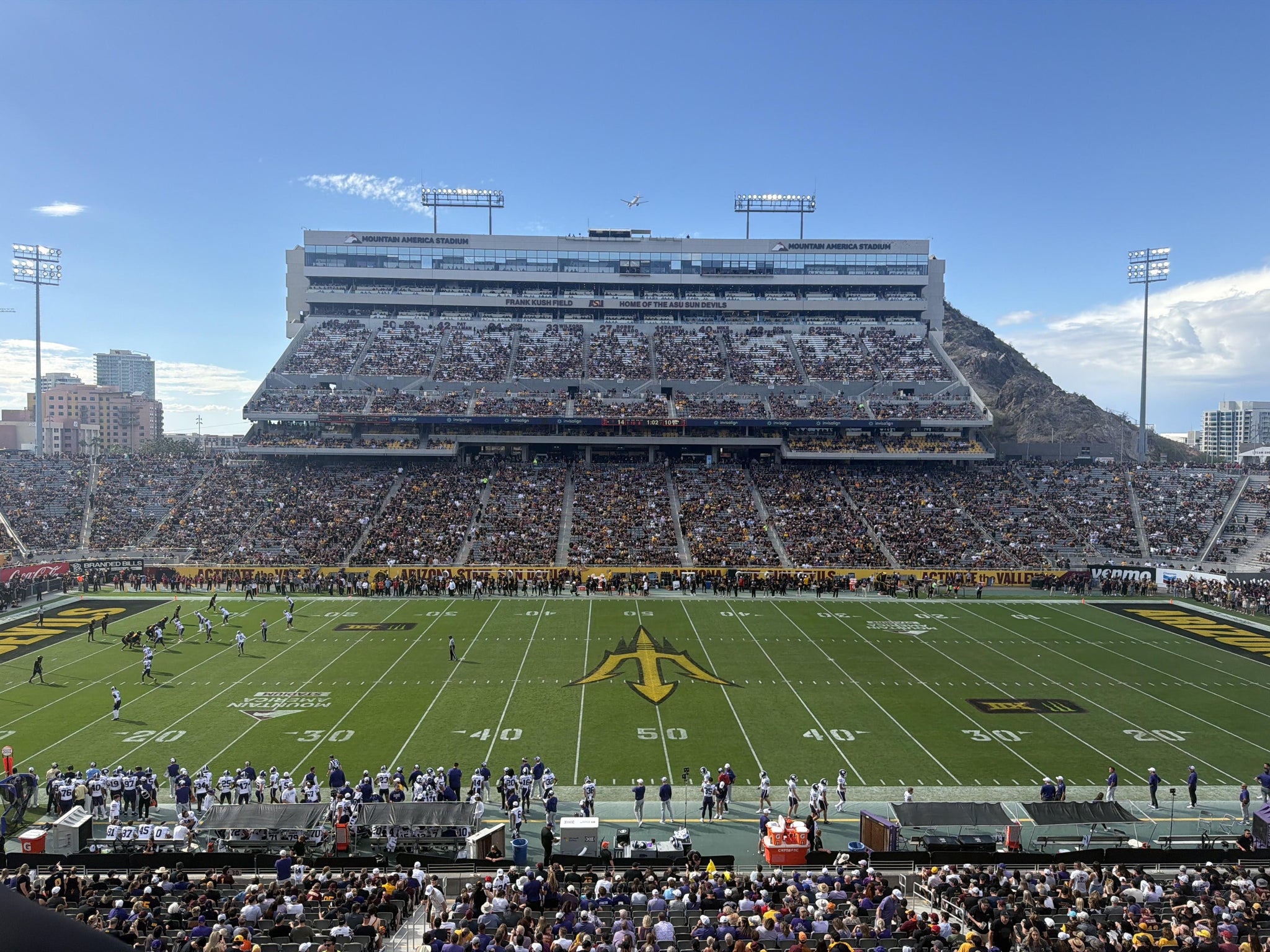 Real Fan View taken from SAN TAN Ford East Club 132 at Mountain America Stadium by 