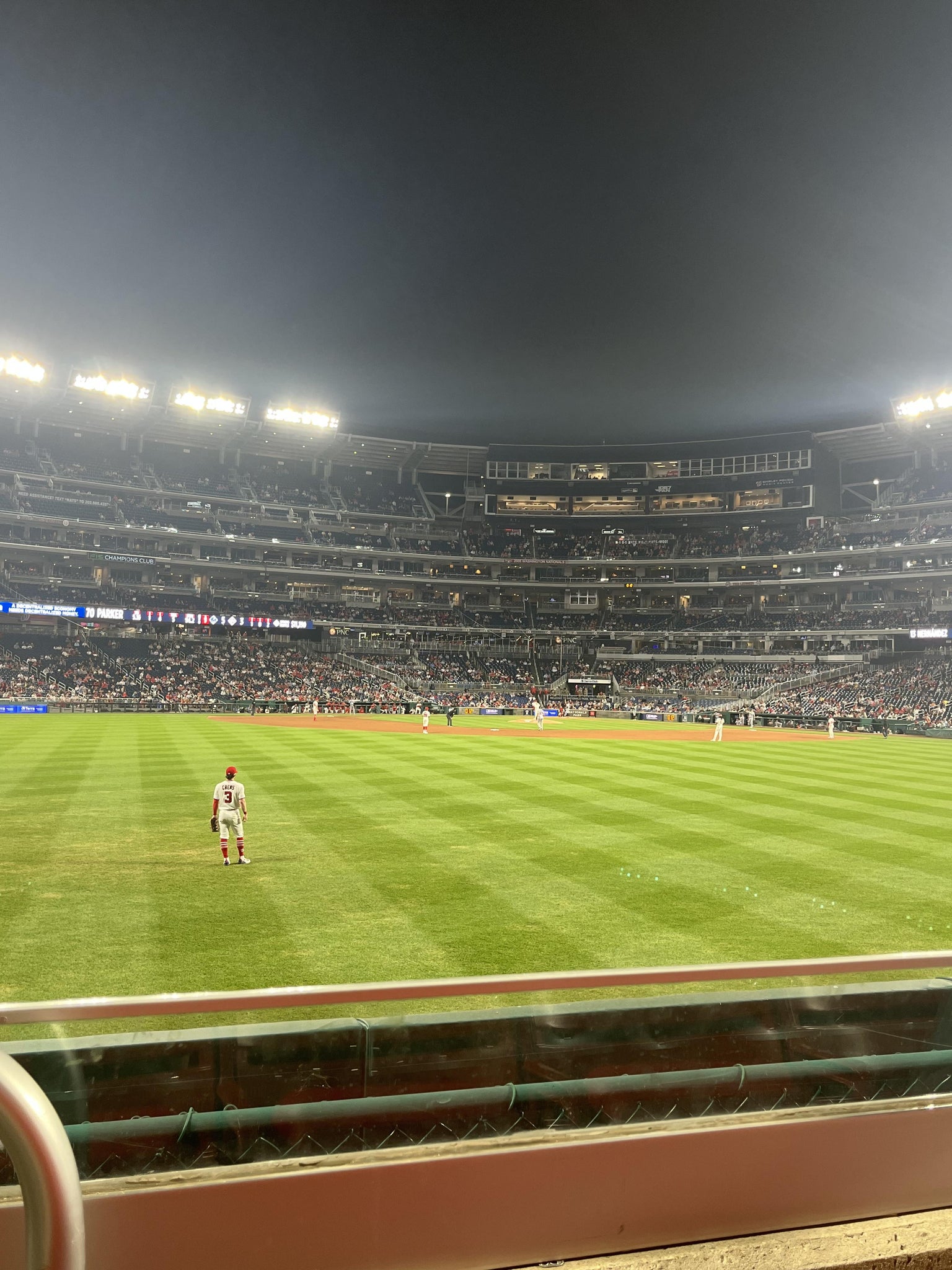 Real Fan View taken from Section 100 at Nationals Park by Jackson H