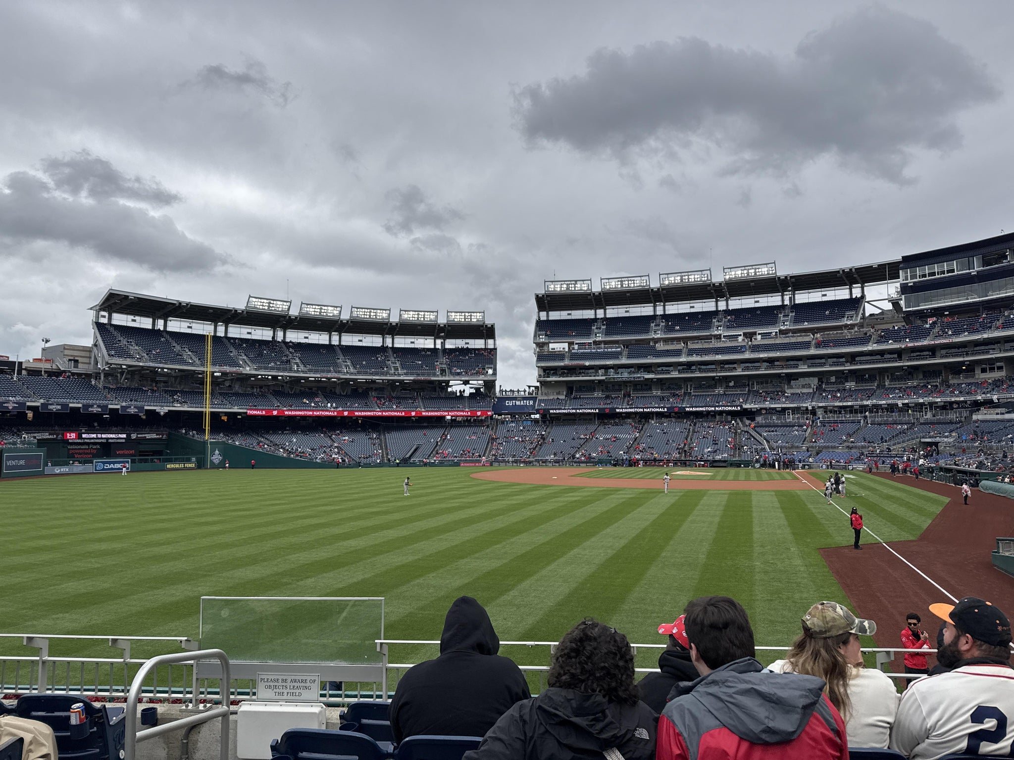 Real Fan View taken from Section 106 at Nationals Park by John W