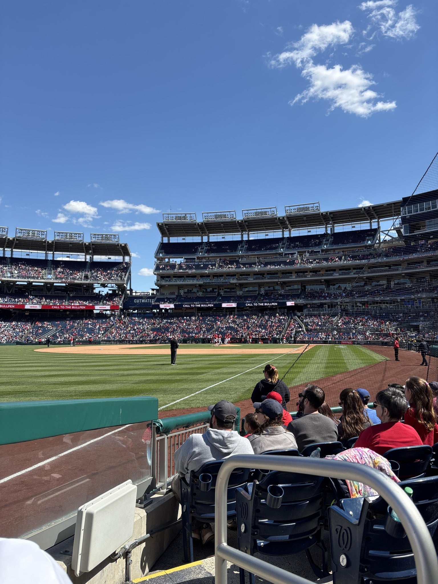 Real Fan View taken from Section 108 at Nationals Park by Quinn L