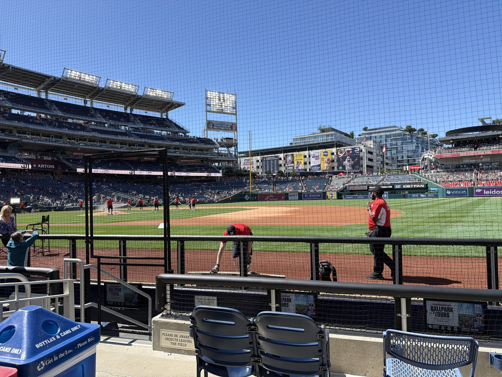 Real Fan View taken from Section 131 at Nationals Park by Forrest P