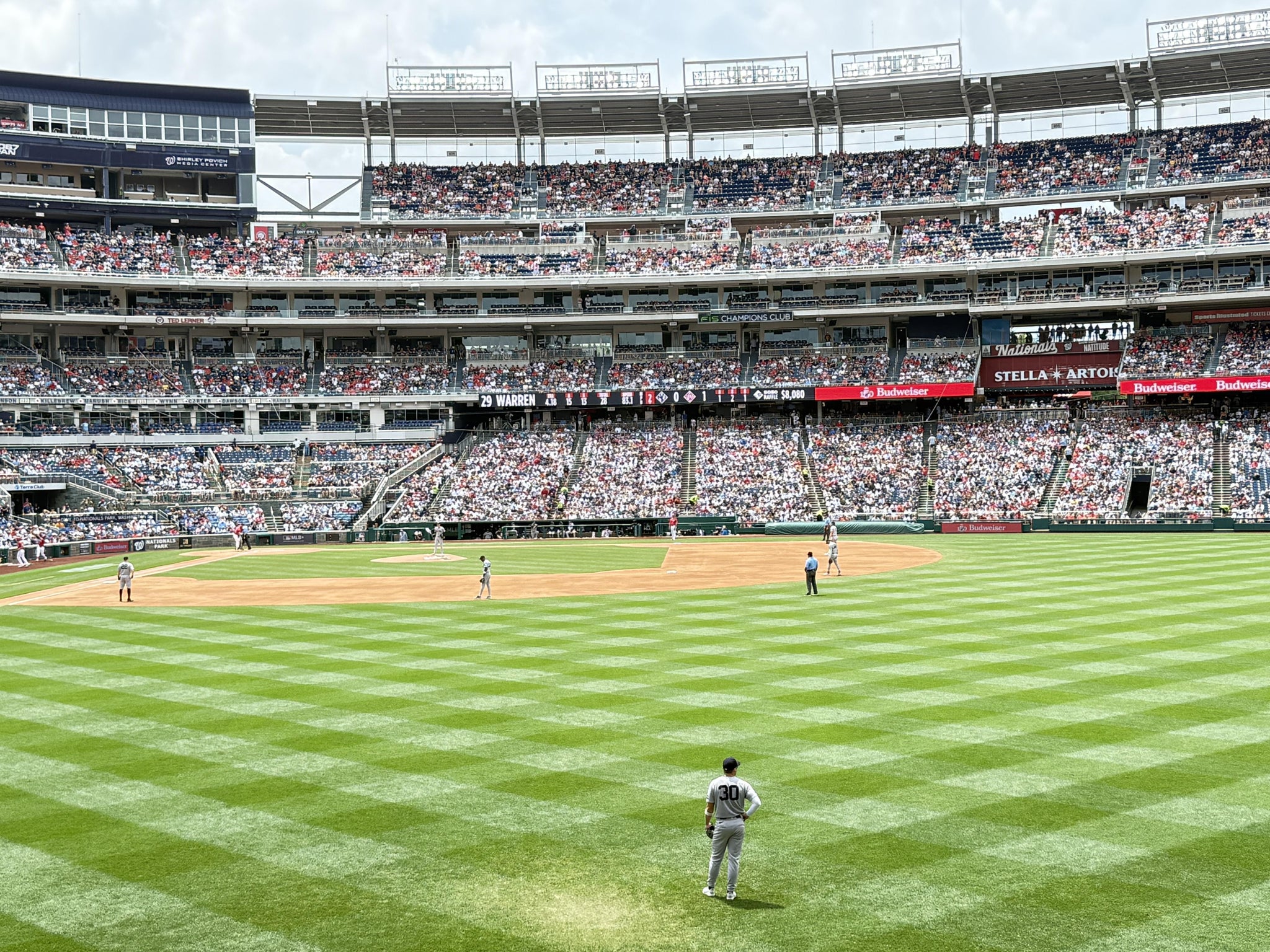 Real Fan View taken from Section 139 at Nationals Park by Anonymous User