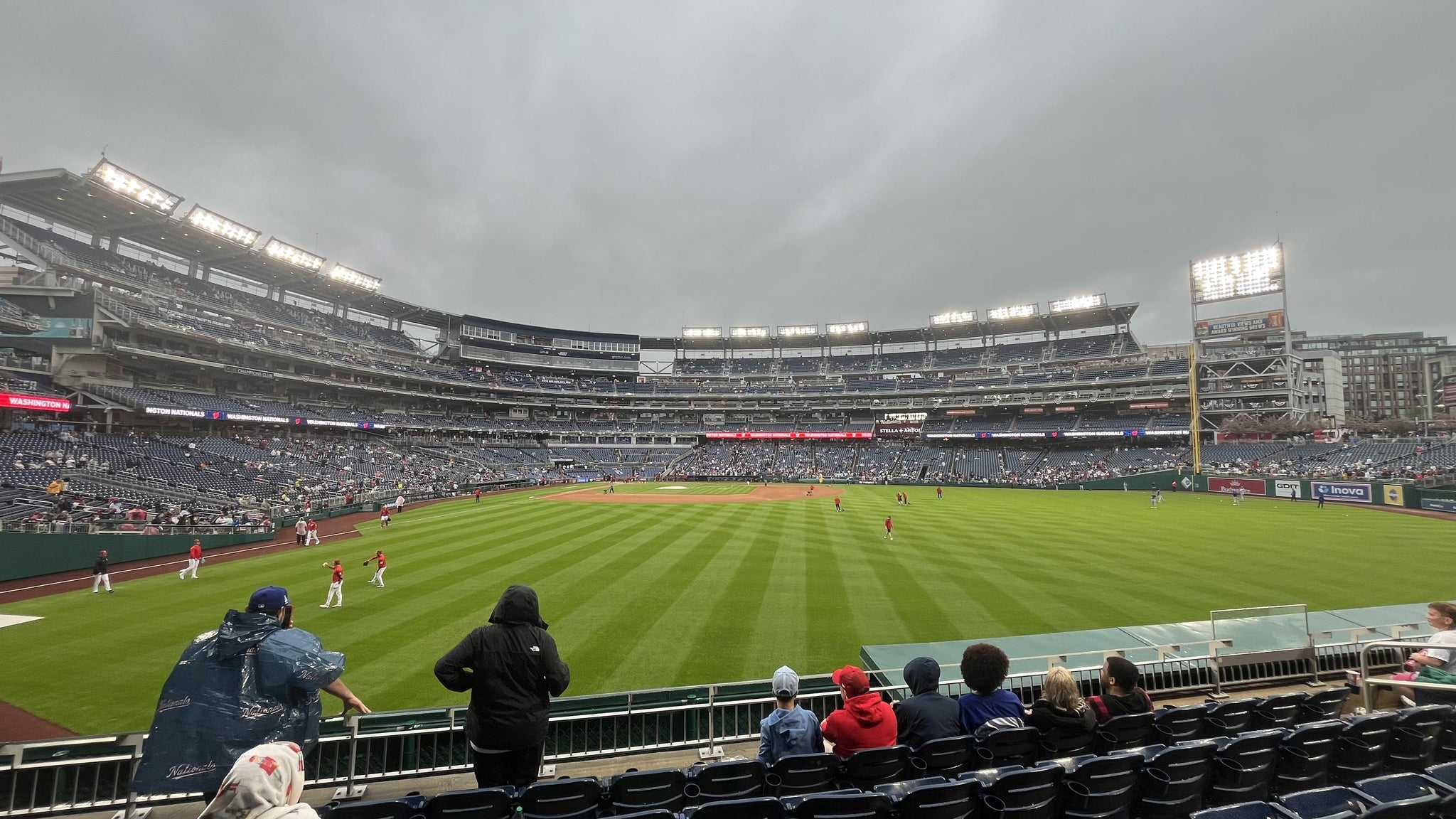 Real Fan View taken from Section 140 at Nationals Park by Chunyi W
