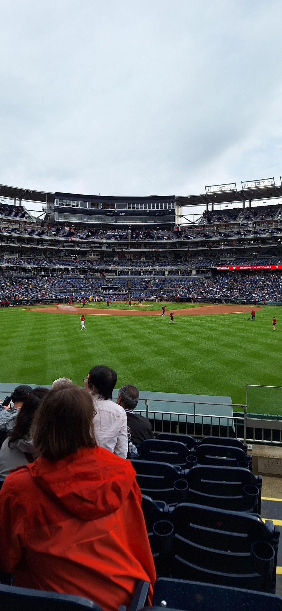 Real Fan View taken from Section 142 at Nationals Park by Dexter H