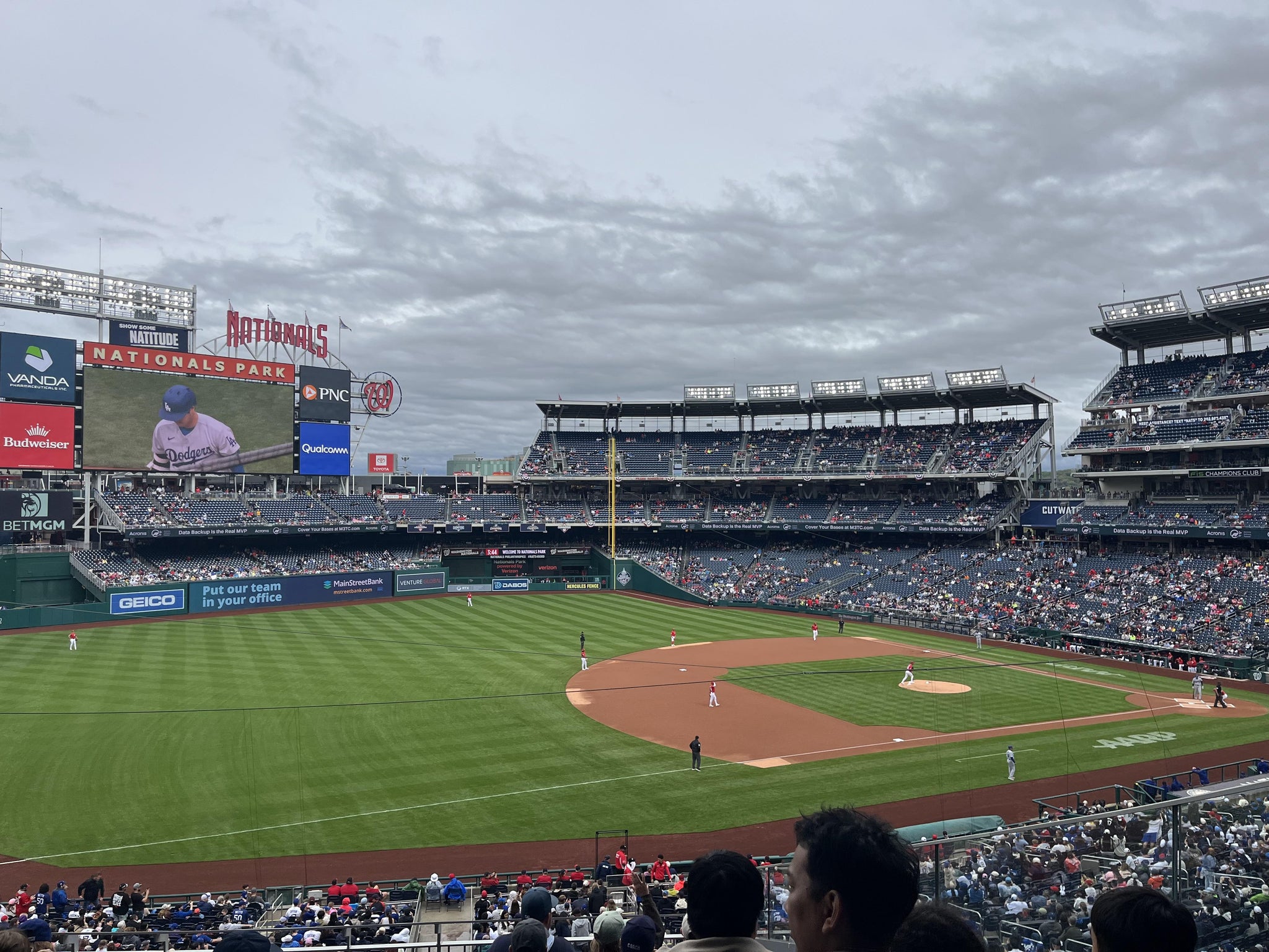 Real Fan View taken from Section 205 at Nationals Park by Logan B
