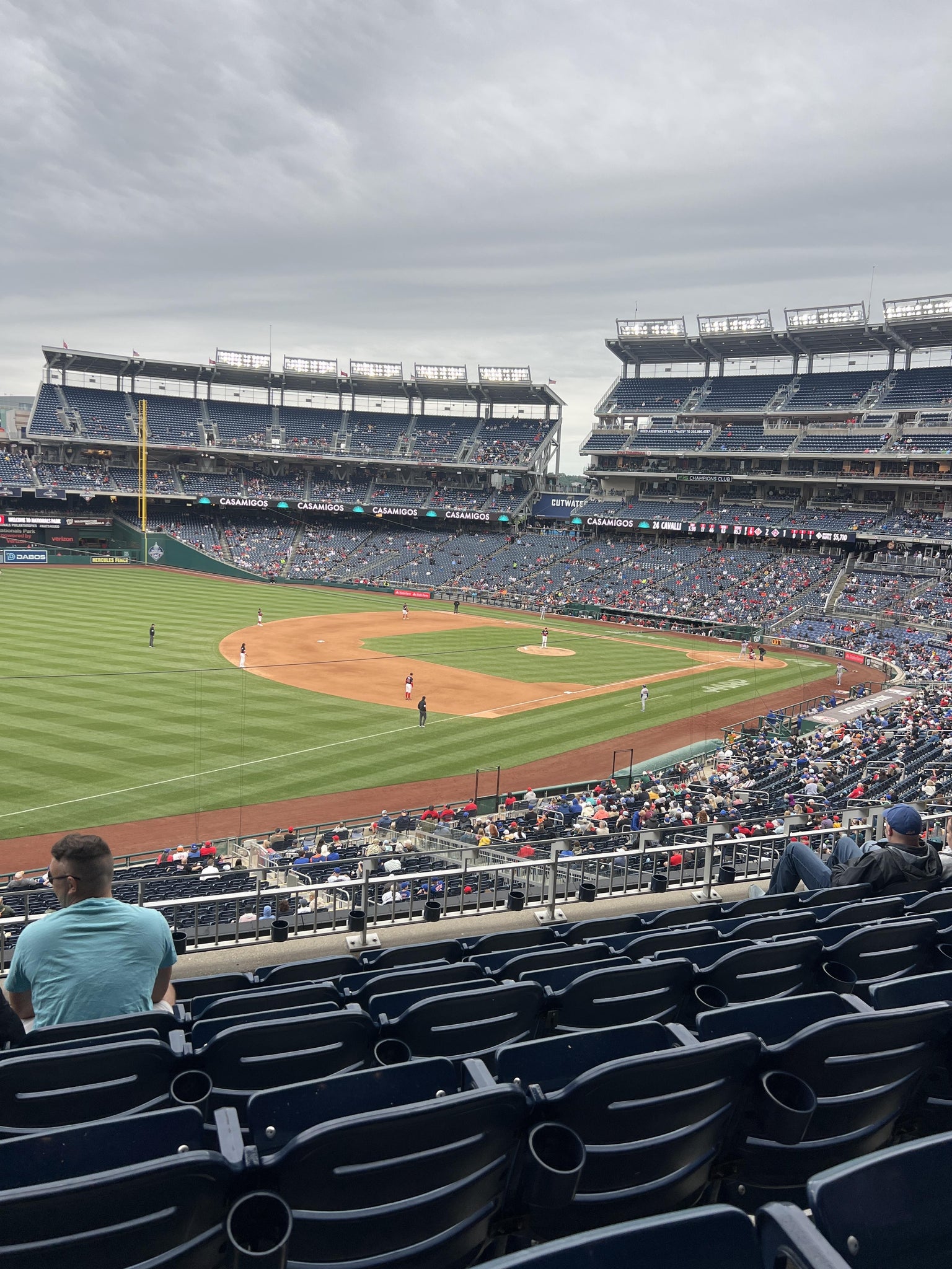 Real Fan View taken from Section 224 at Nationals Park by Alexis S