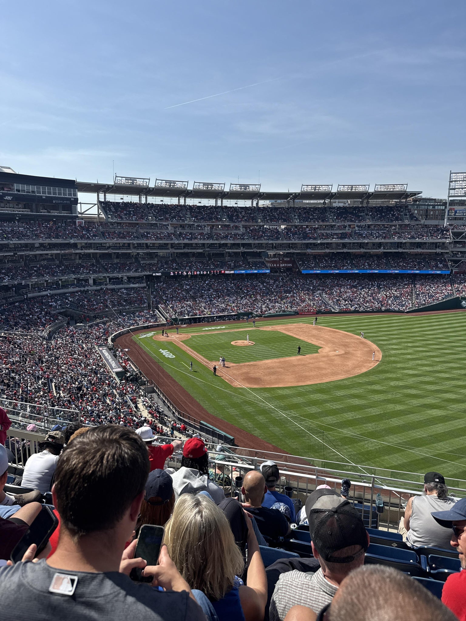 Real Fan View taken from Section 228 at Nationals Park by Sandro M