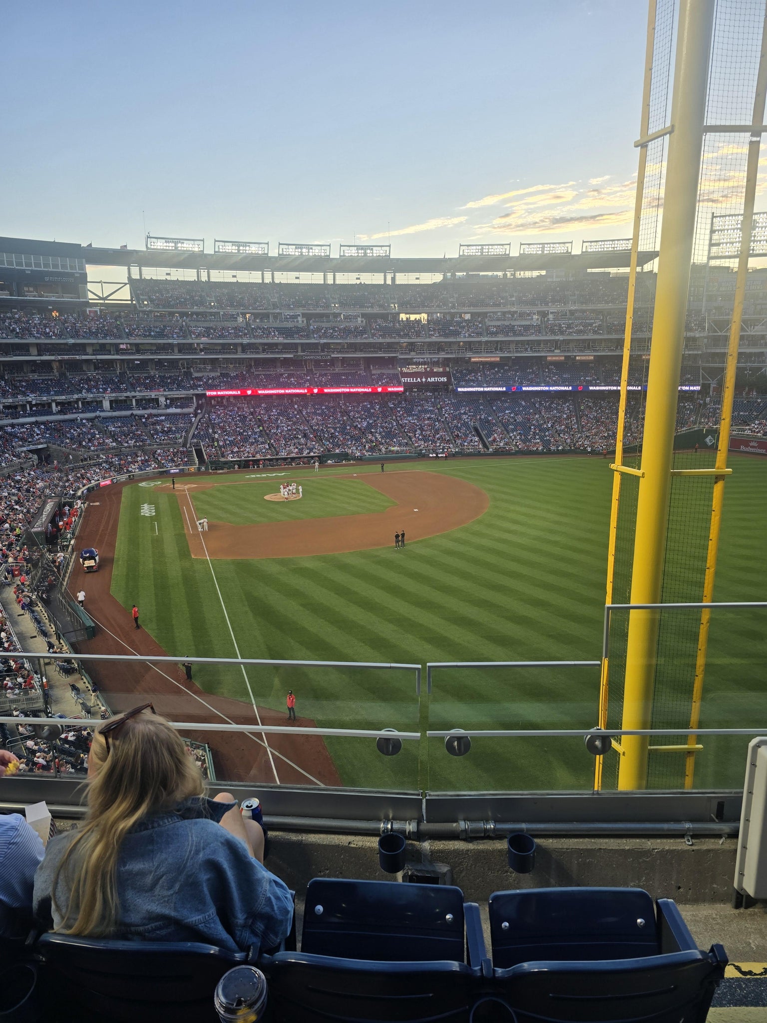 Real Fan View taken from Section 232 at Nationals Park by La'tara M