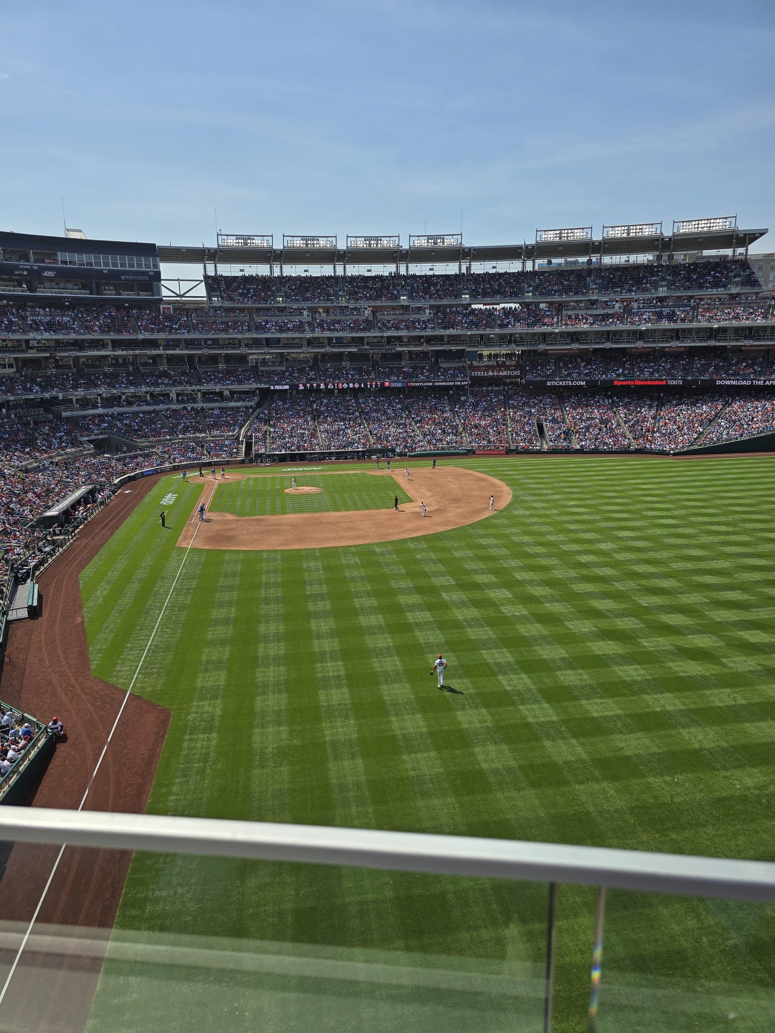 Real Fan View taken from Section 236 at Nationals Park by Kyle H