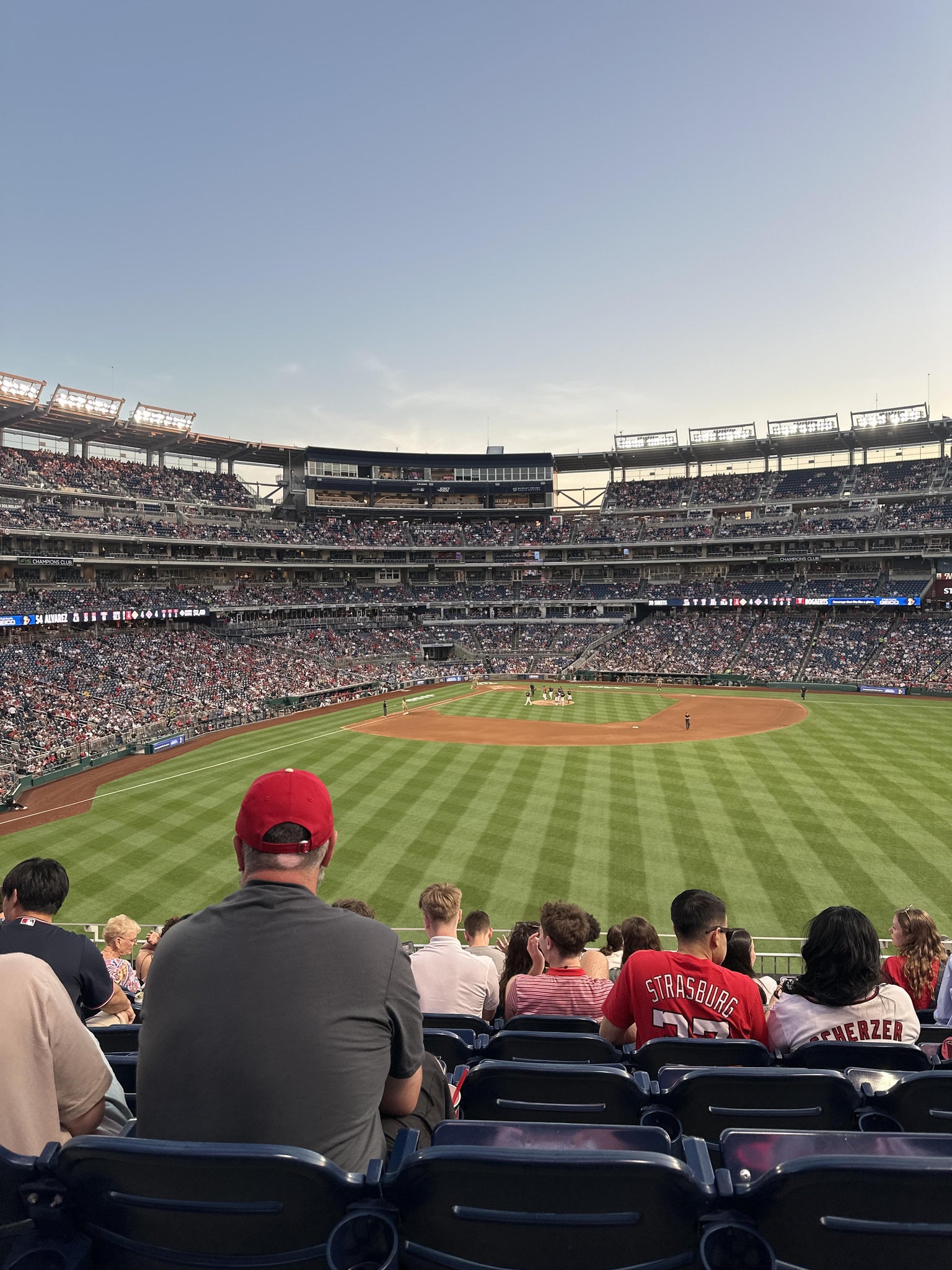 Real Fan View taken from Section 241 at Nationals Park by Kulpinder D