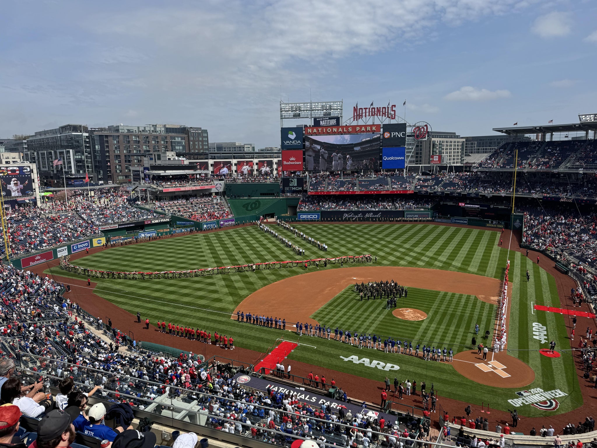 Real Fan View taken from Section 310 at Nationals Park by Anonymous User