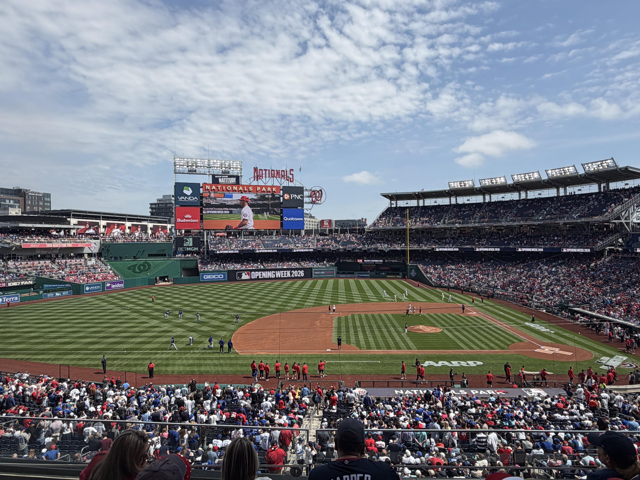 Real Fan View taken from FIS Champions Club 208 at Nationals Park by Karly N