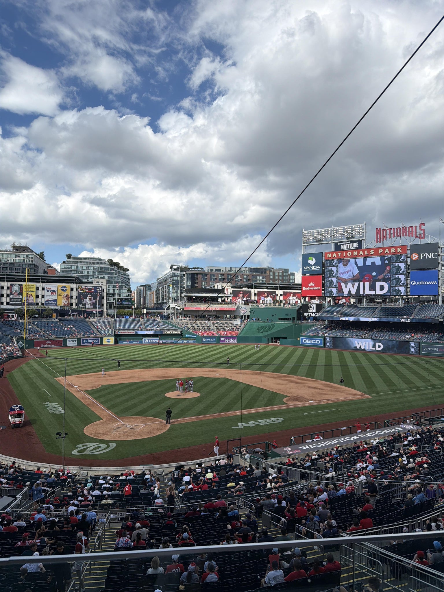 Real Fan View taken from FIS Champions Club 216 at Nationals Park by Michael B