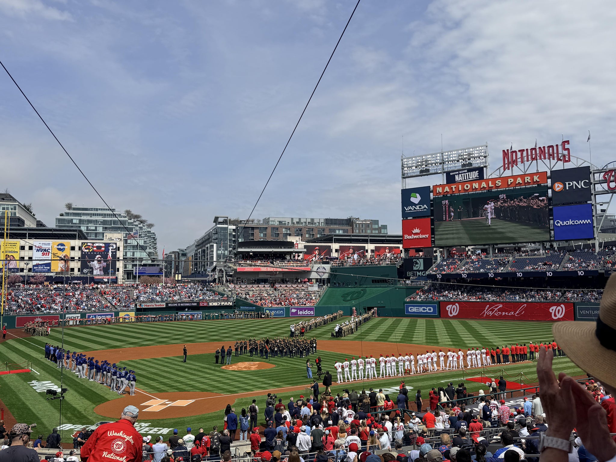 Real Fan View taken from PNC Diamond Club 126 at Nationals Park by Mousa M