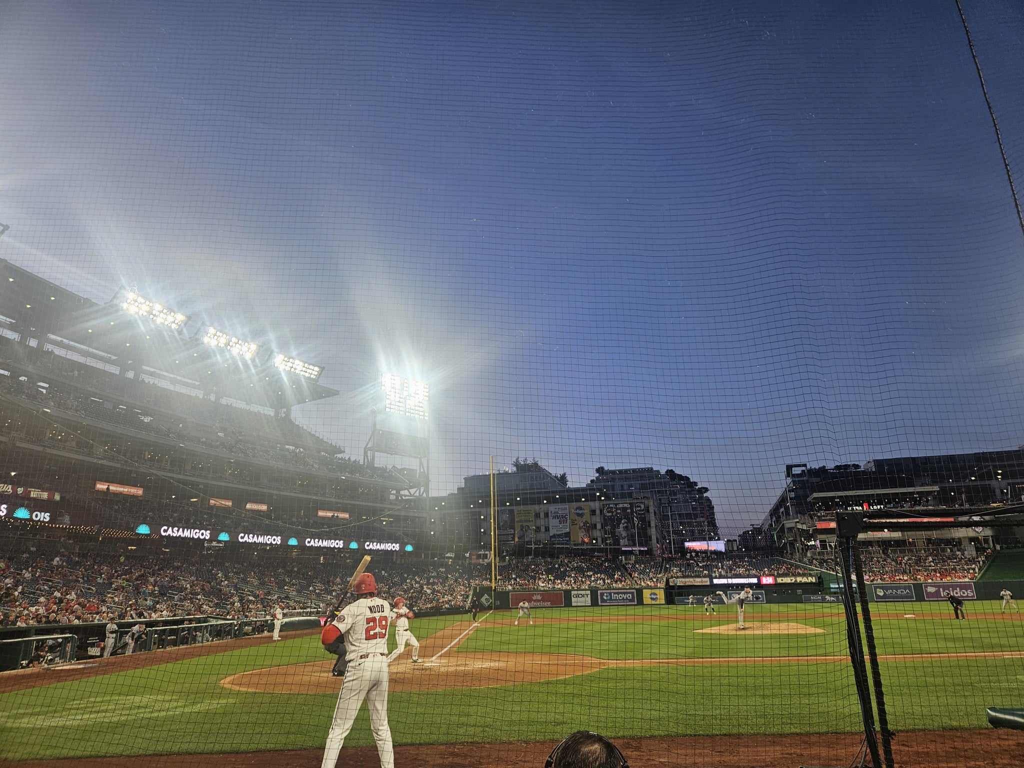 Real Fan View taken from Terra Club E at Nationals Park by Andre B