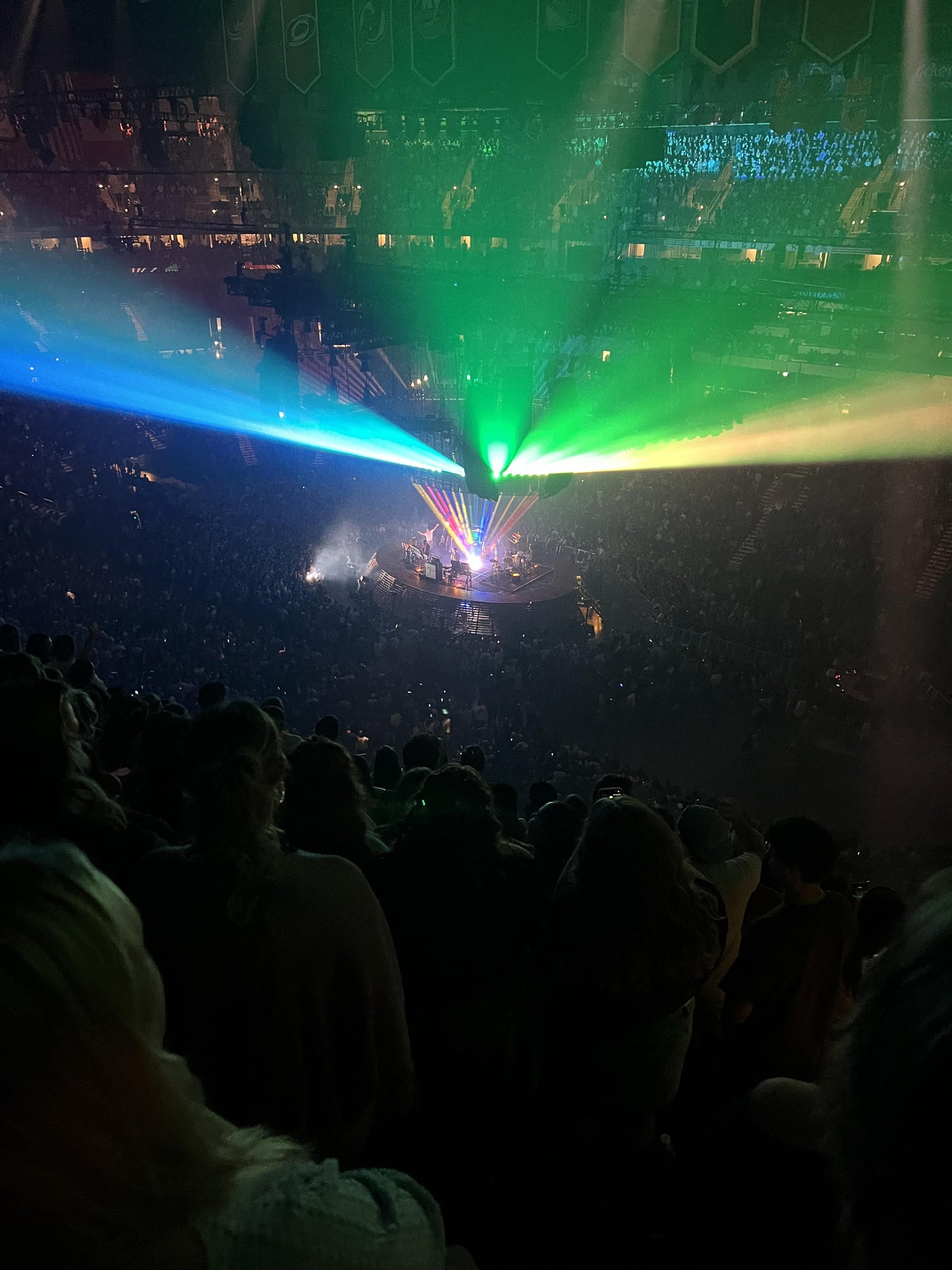 Real Fan View taken from Section 201 at Nationwide Arena by Eli C