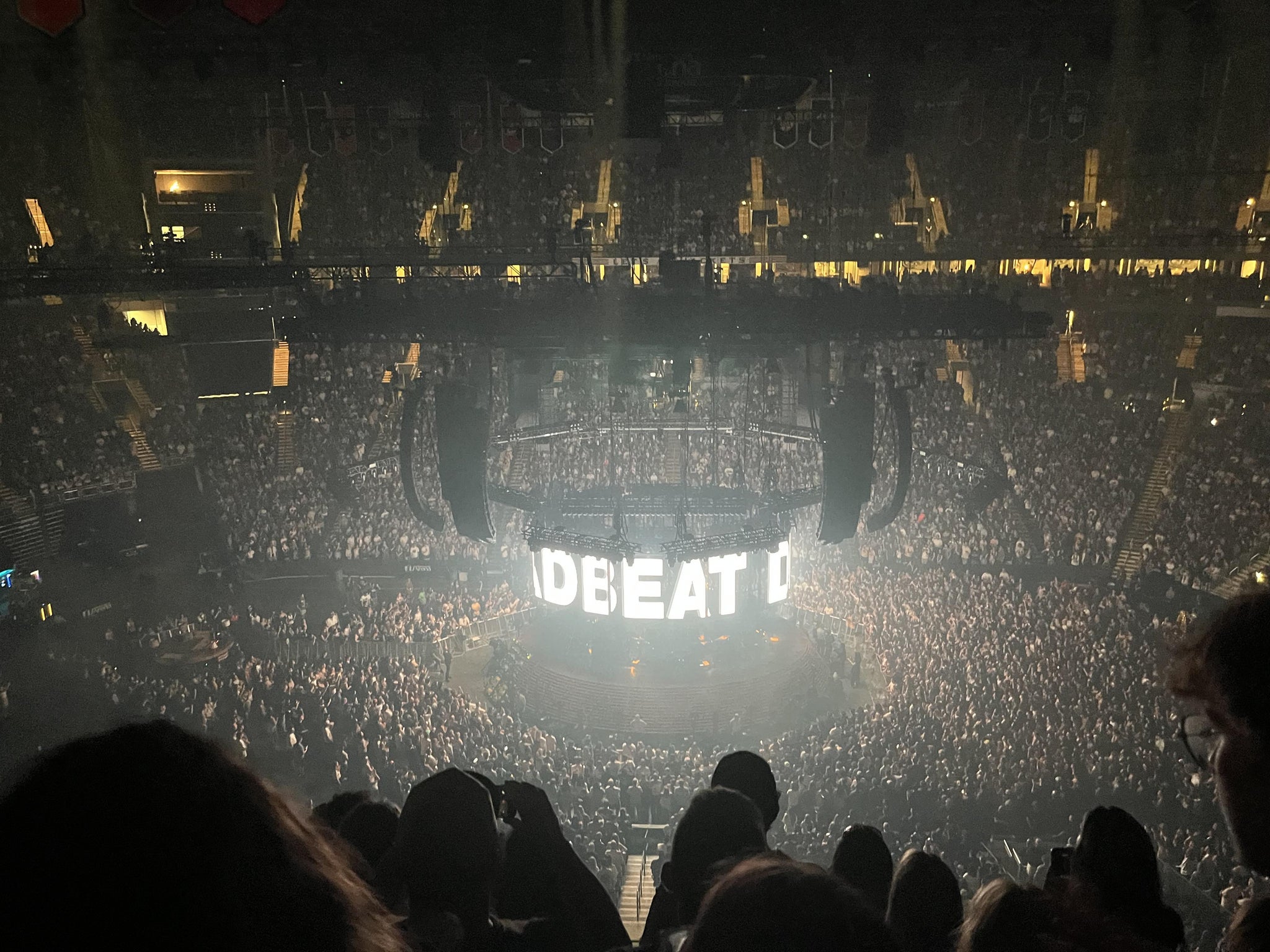 Real Fan View taken from Section 217 at Nationwide Arena by Anonymous User