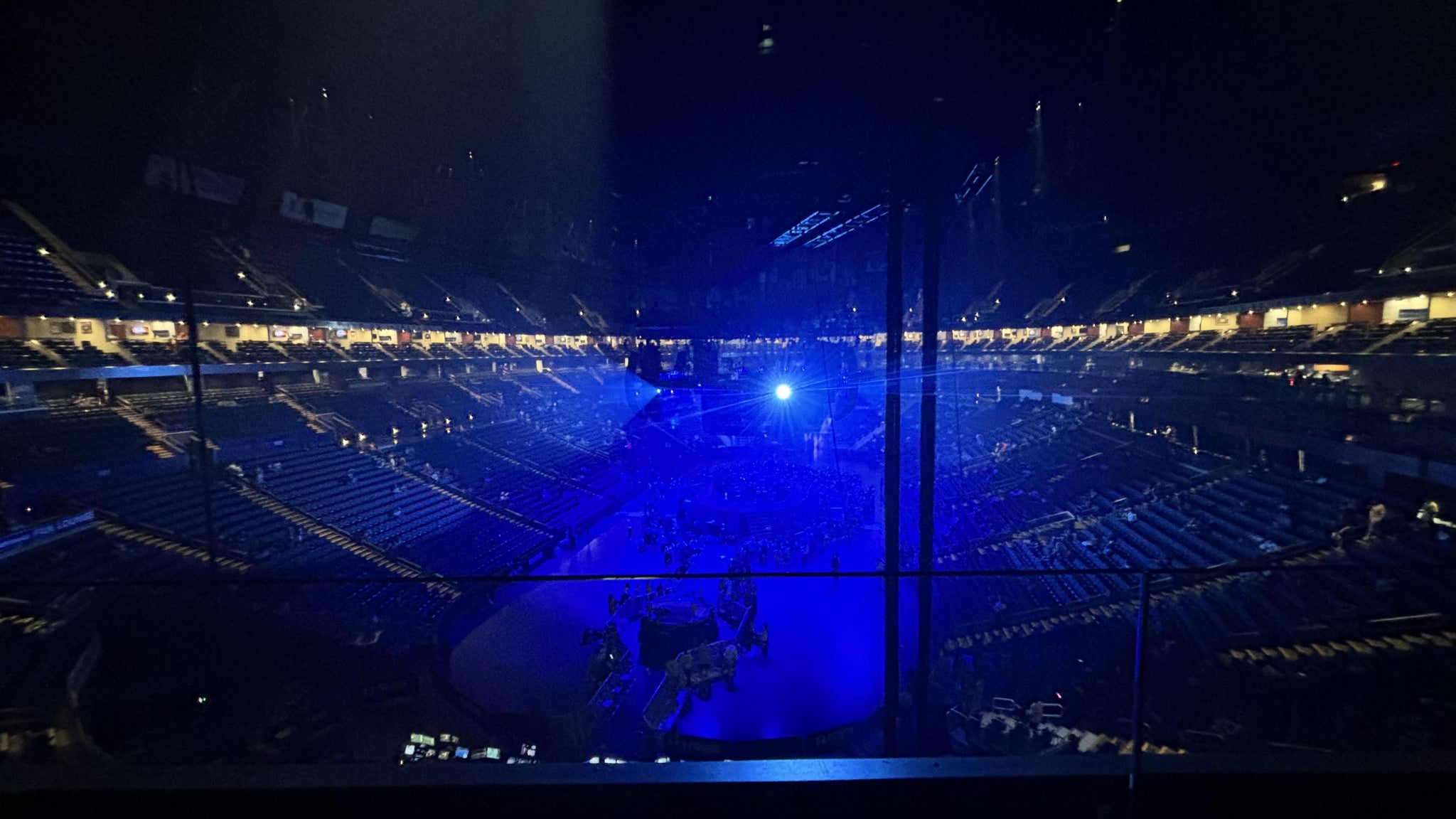 Real Fan View taken from Section 223 at Nationwide Arena by Joshua A