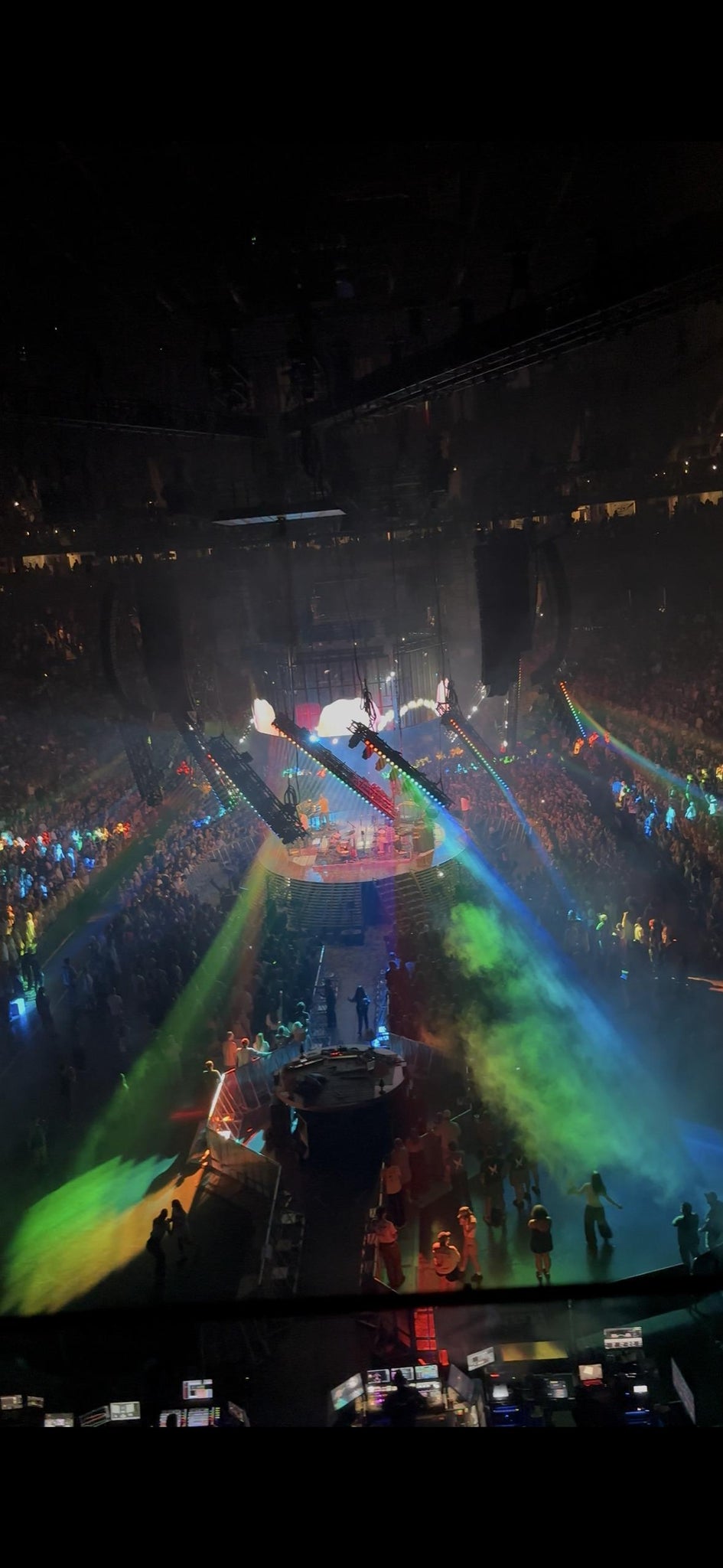 Real Fan View taken from Section 224 at Nationwide Arena by Jackson K