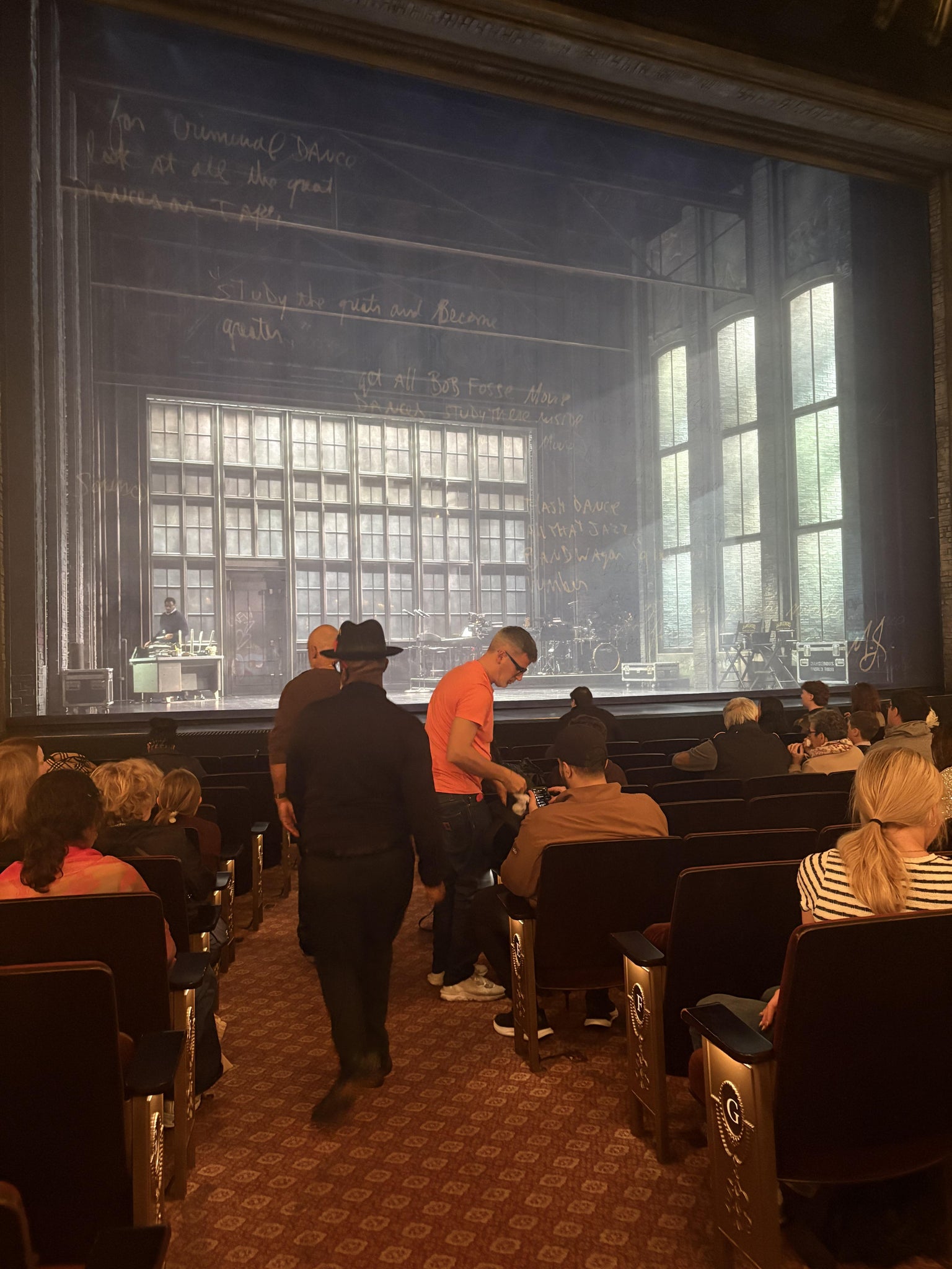 Real Fan View taken from Orch K at Neil Simon Theatre by James R