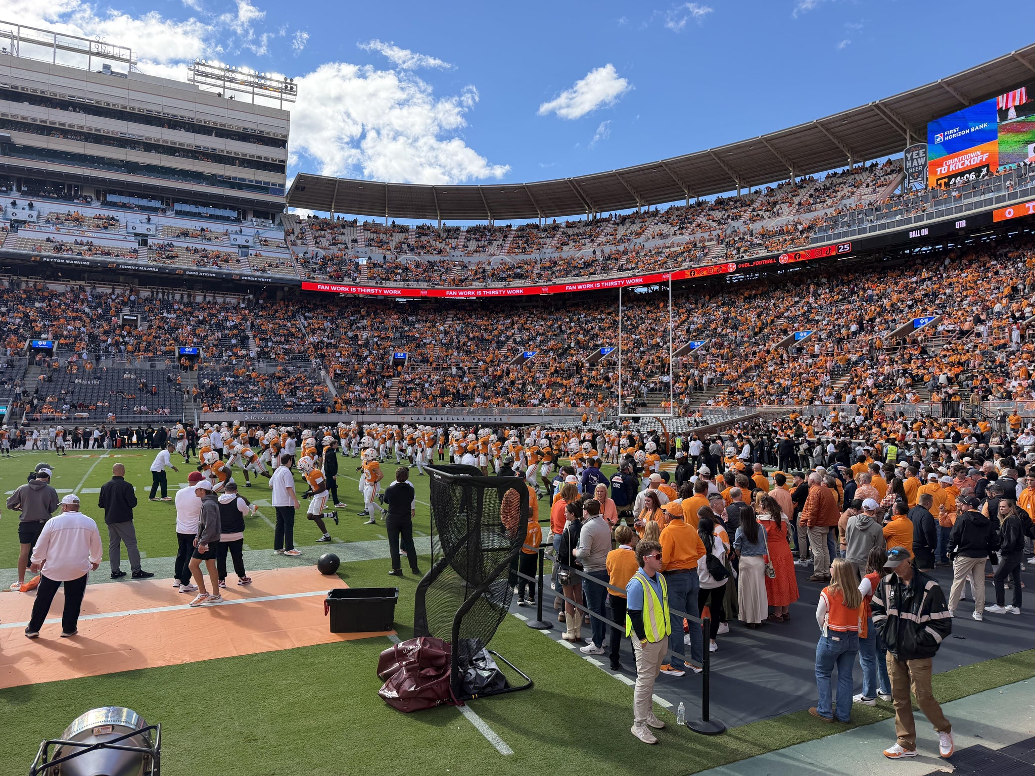 Real Fan View taken from Section BB at Neyland Stadium by Jared B