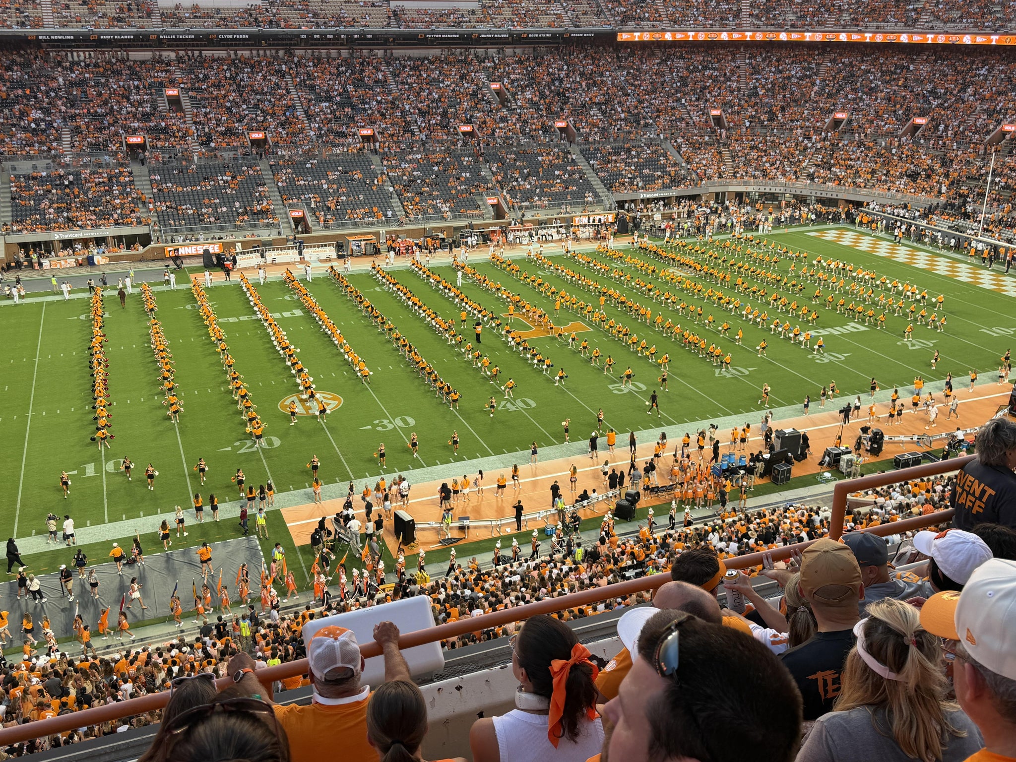 Real Fan View taken from Section FF at Neyland Stadium by Brian B