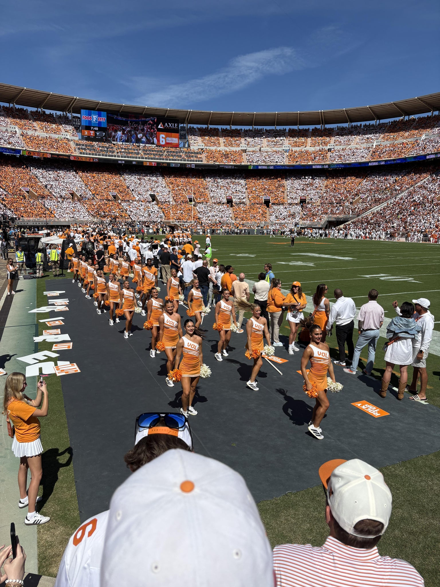 Real Fan View taken from Section P at Neyland Stadium by Daniel W