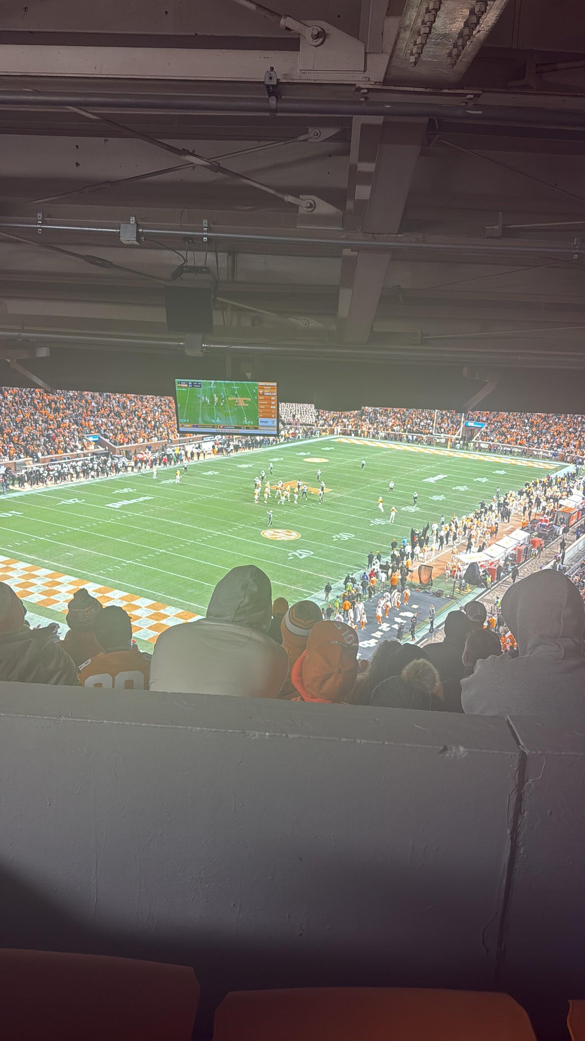 Real Fan View taken from Section X 4 at Neyland Stadium by Jennifer H