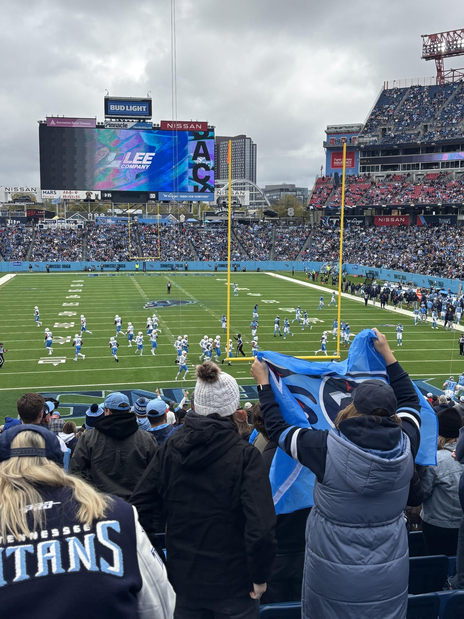 Real Fan View taken from Section 101 at Nissan Stadium by Tasneem W