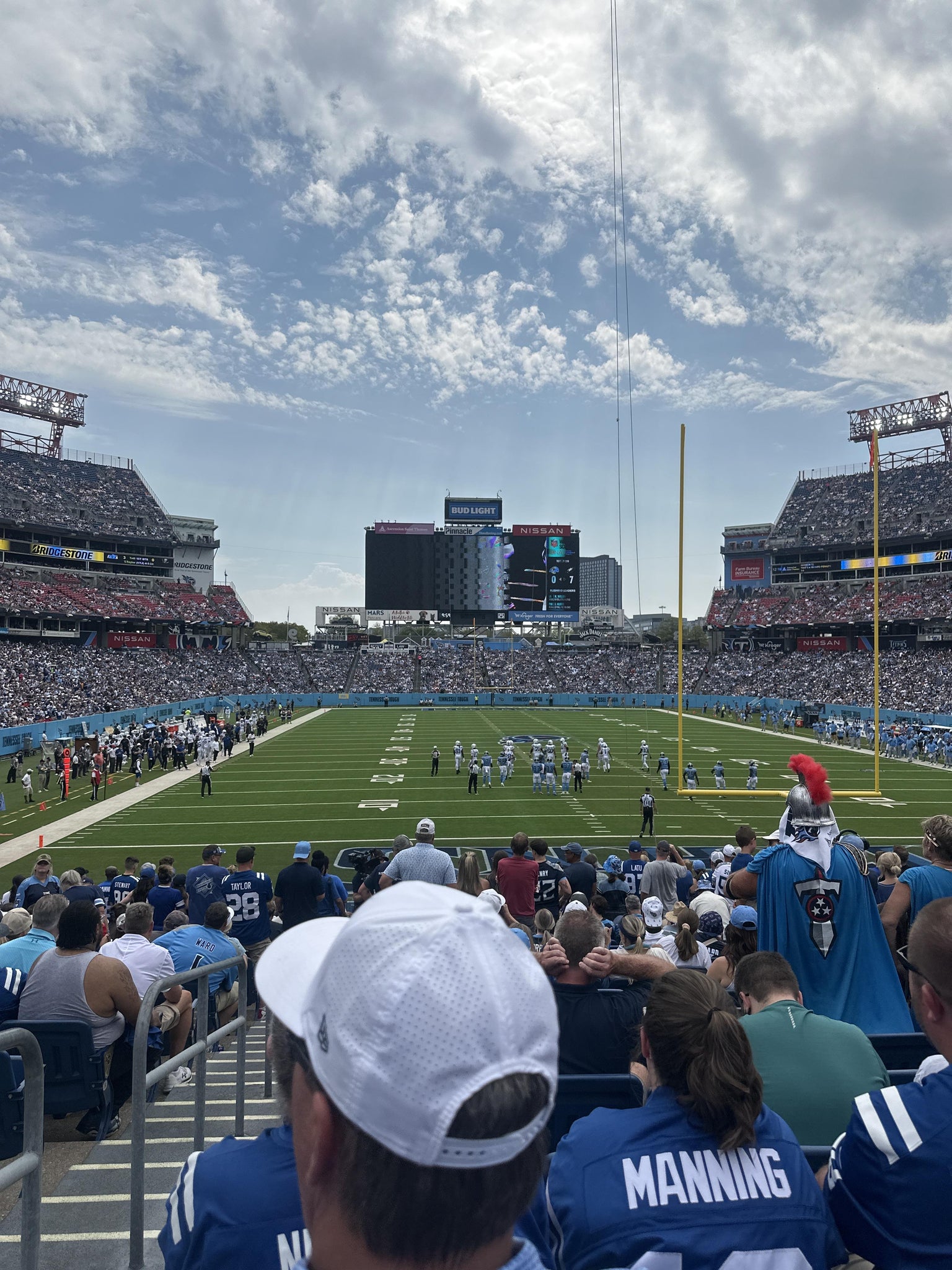 Real Fan View taken from Section 101 at Nissan Stadium by Jordan M