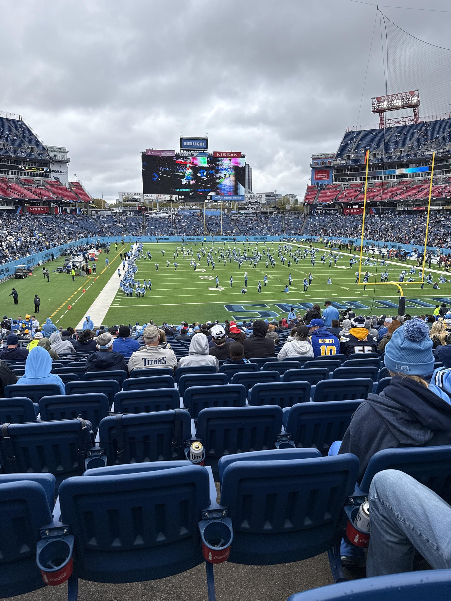 Real Fan View taken from Section 102 at Nissan Stadium by Heather H