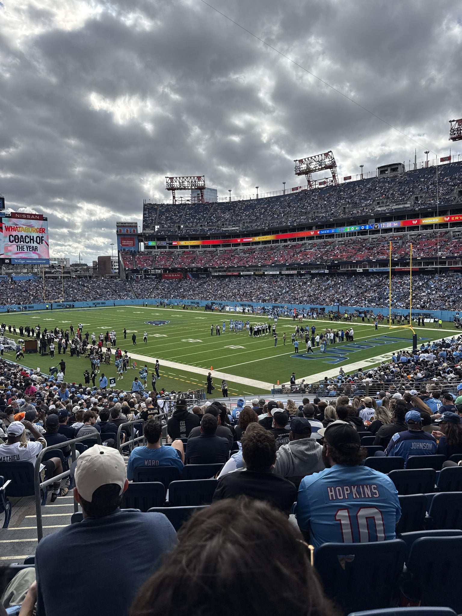 Real Fan View taken from Section 105 at Nissan Stadium by Bill W