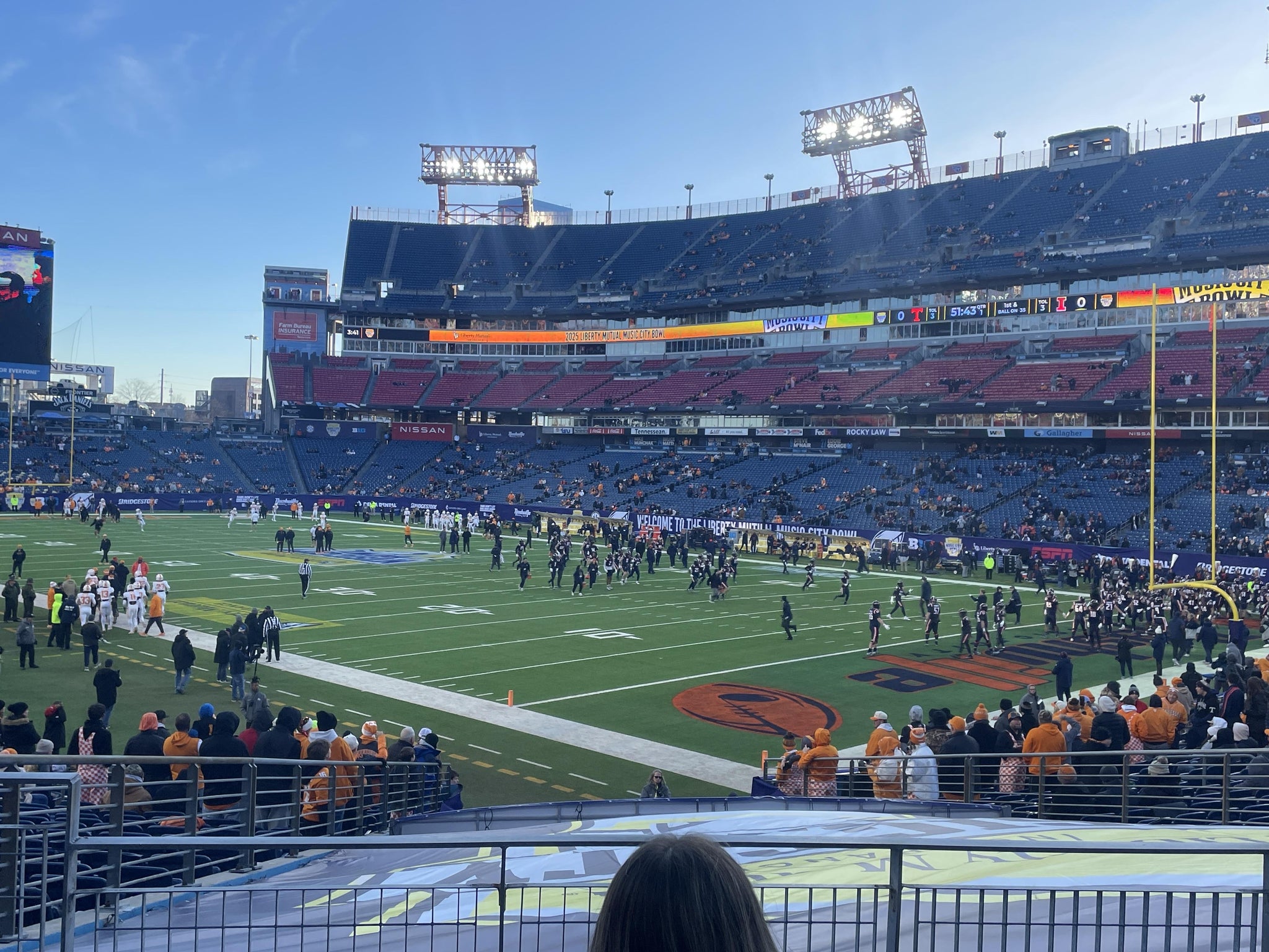Real Fan View taken from Section 105 at Nissan Stadium by Anonymous User