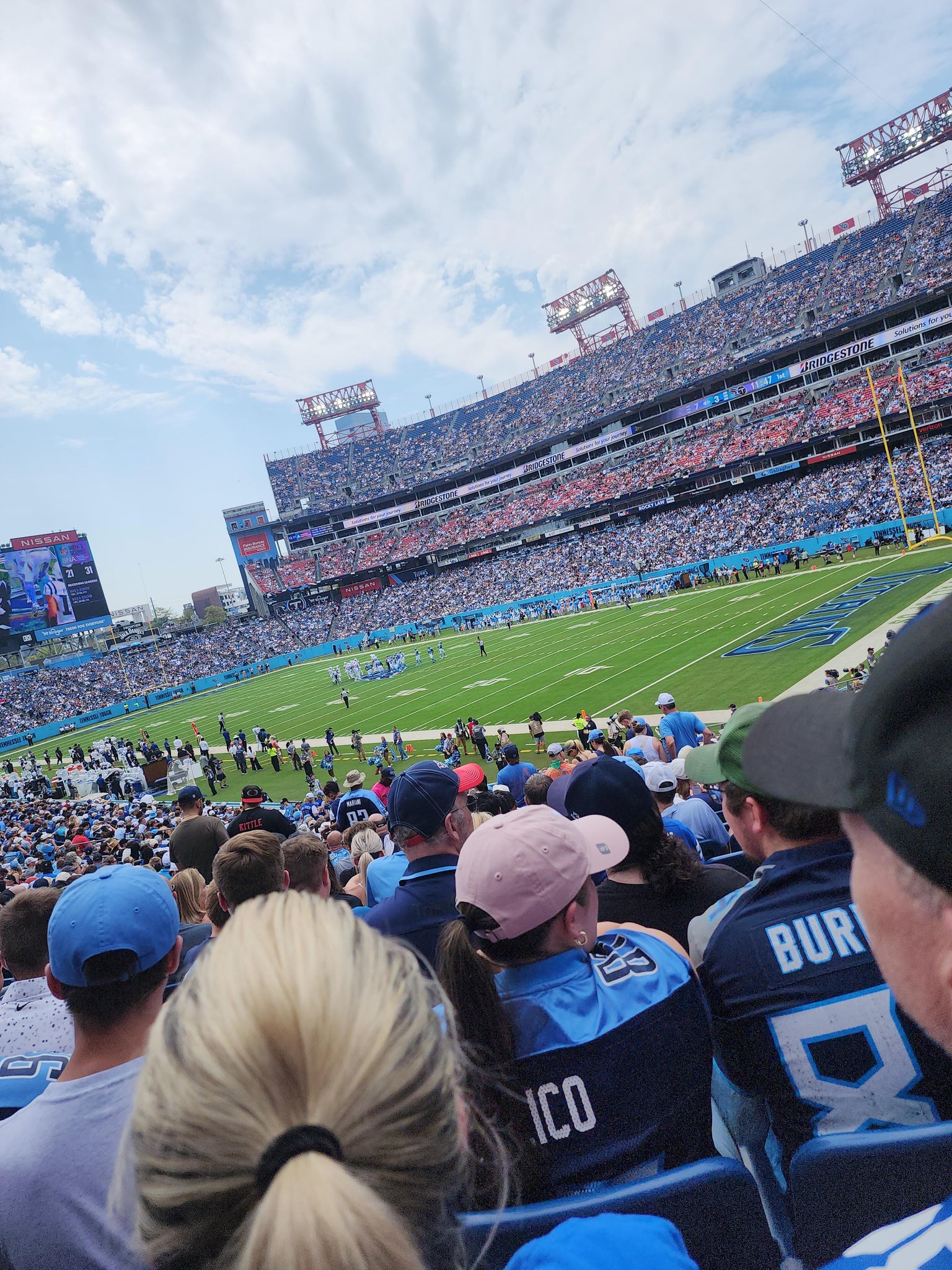 Real Fan View taken from Section 106 at Nissan Stadium by Scott S
