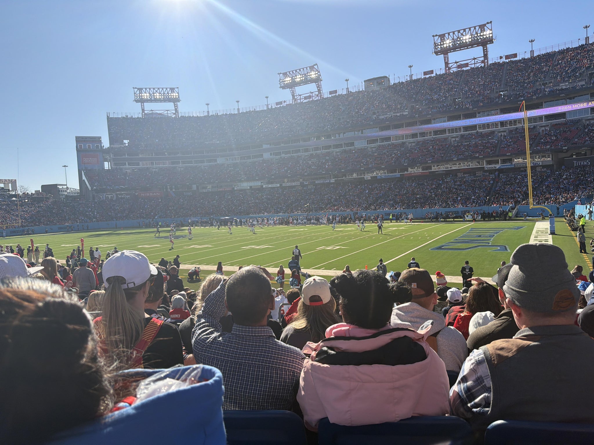 Real Fan View taken from Section 107 at Nissan Stadium by Brittany G