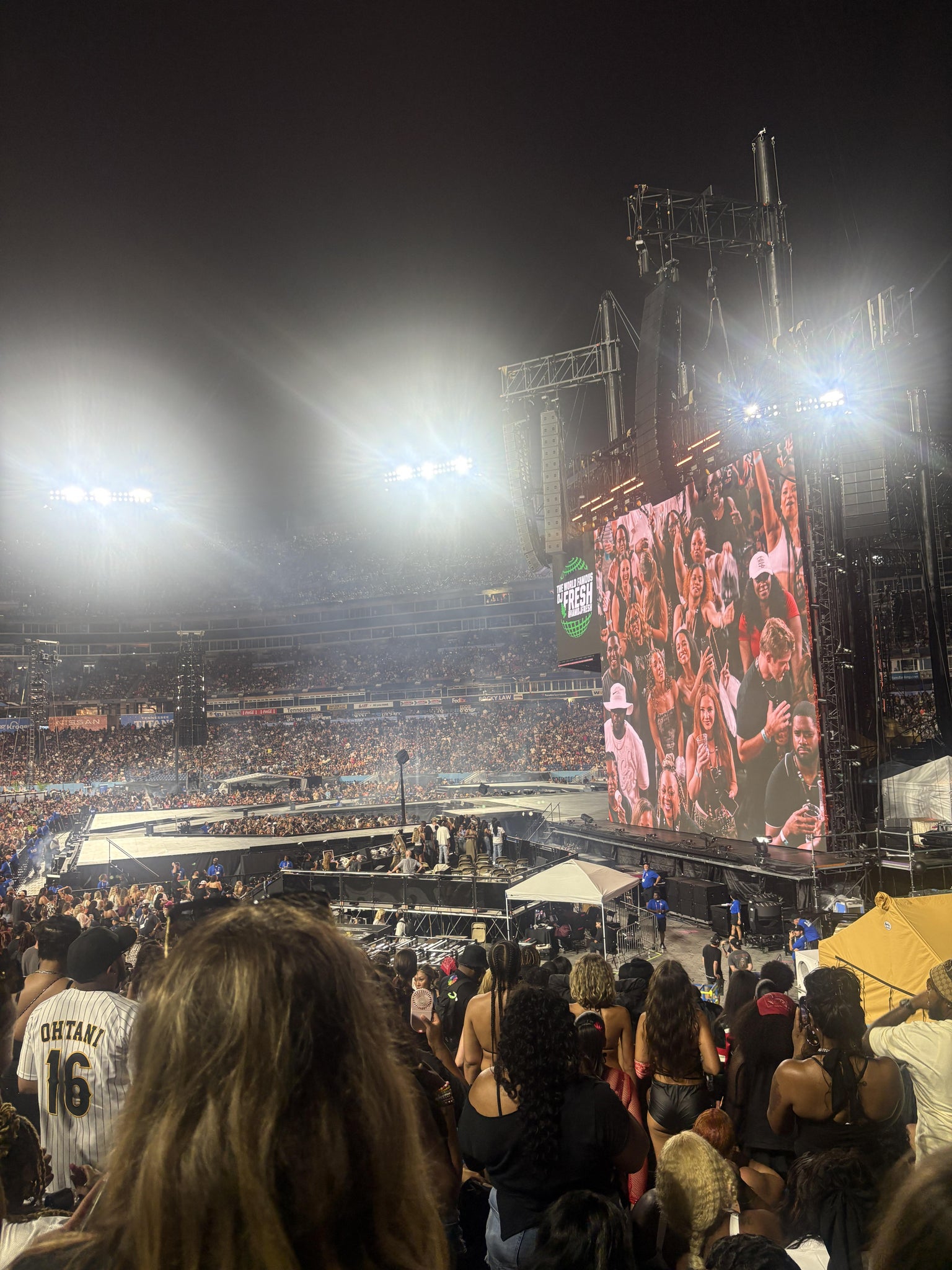 Real Fan View taken from Section 108 at Nissan Stadium by Demi D