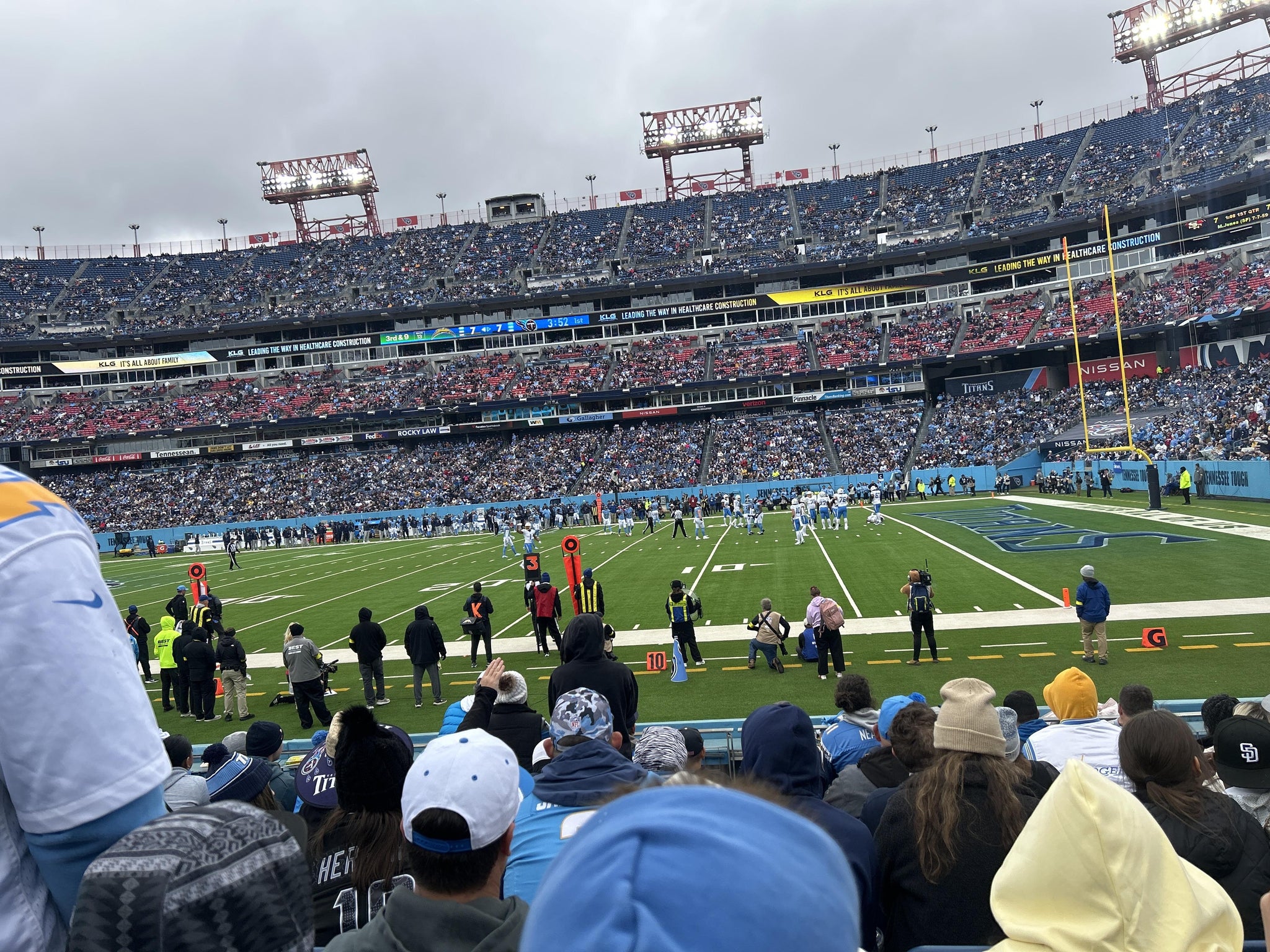 Real Fan View taken from Section 110 at Nissan Stadium by Tara J