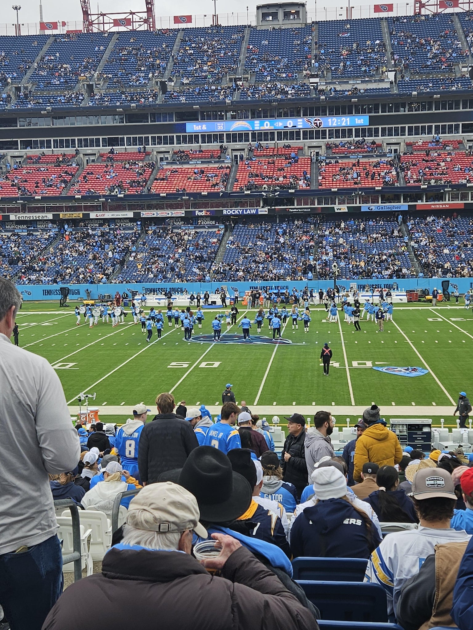 Real Fan View taken from Section 111 at Nissan Stadium by Benjamin S