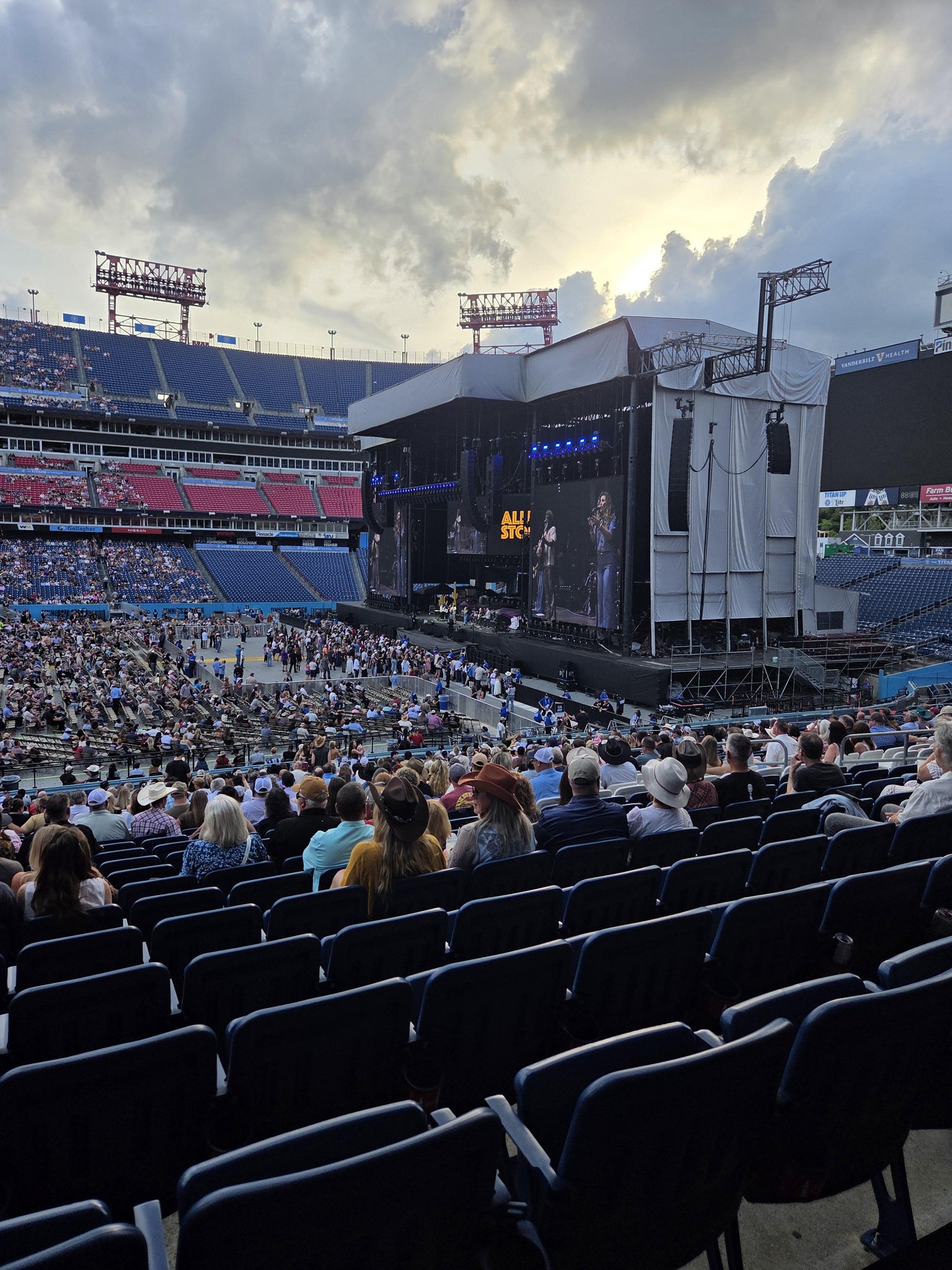 Real Fan View taken from Section 111 at Nissan Stadium by Mike G