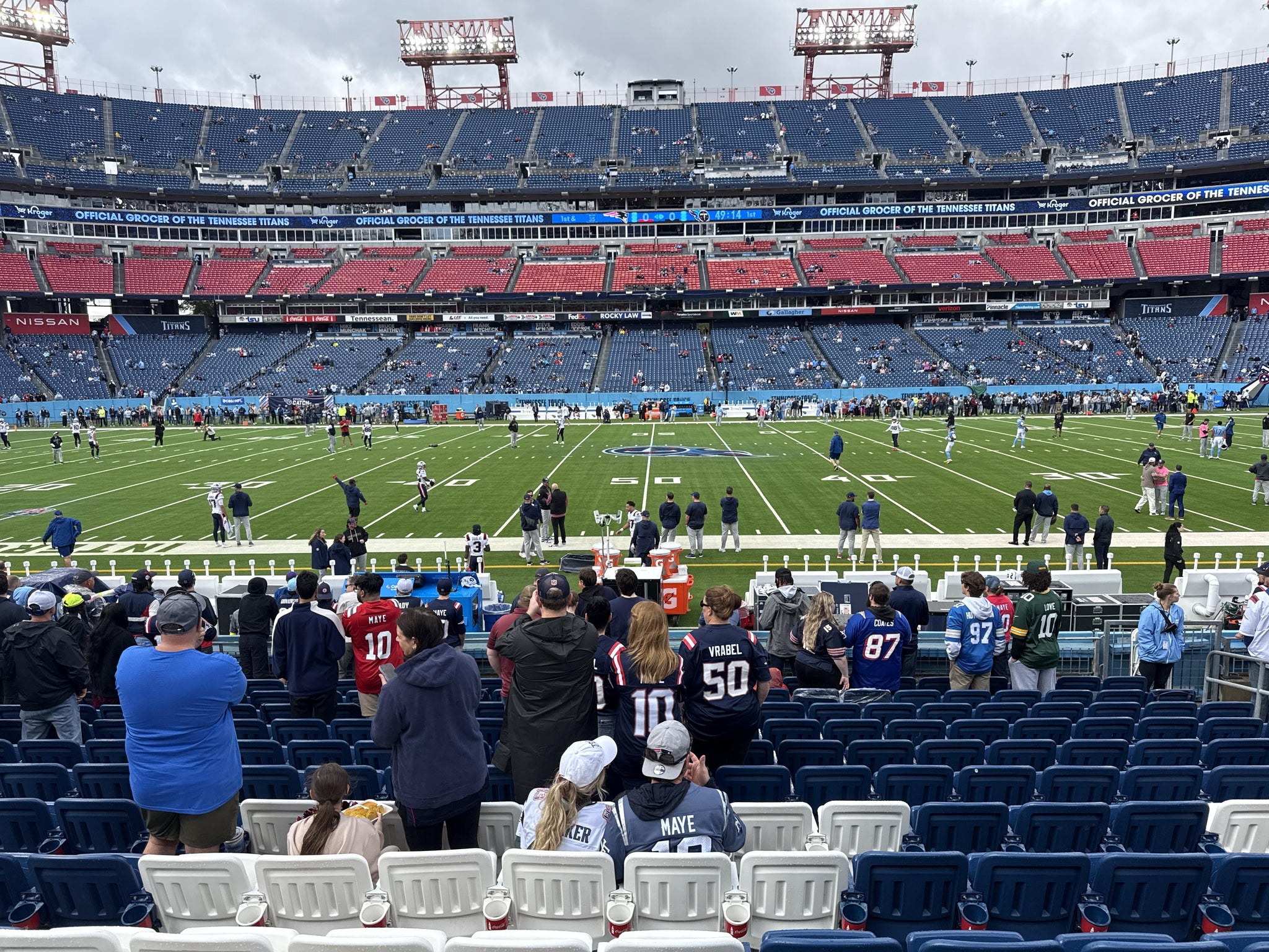 Real Fan View taken from Section 112 at Nissan Stadium by Michael H