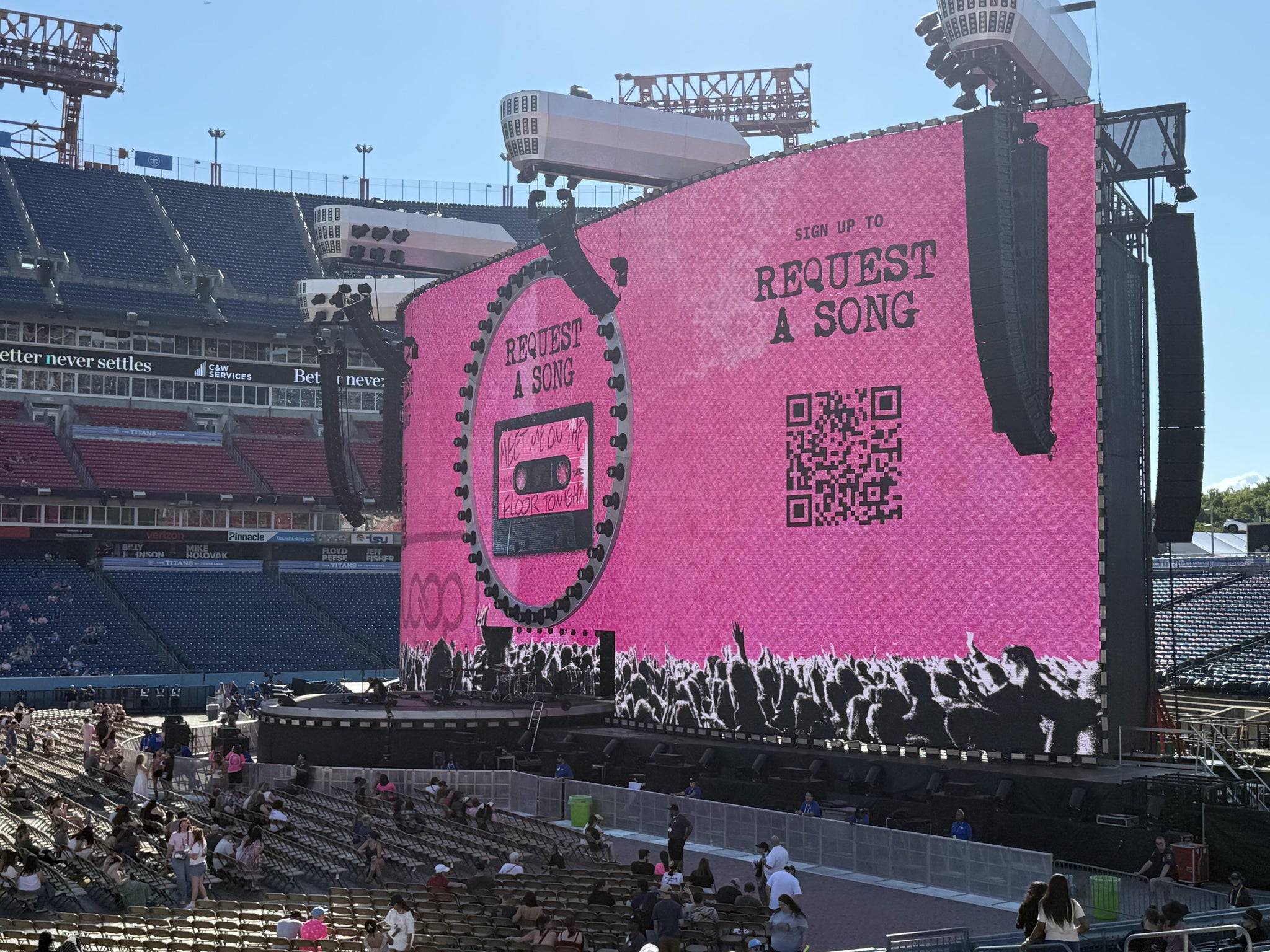 Real Fan View taken from Section 112 at Nissan Stadium by Kaylee S