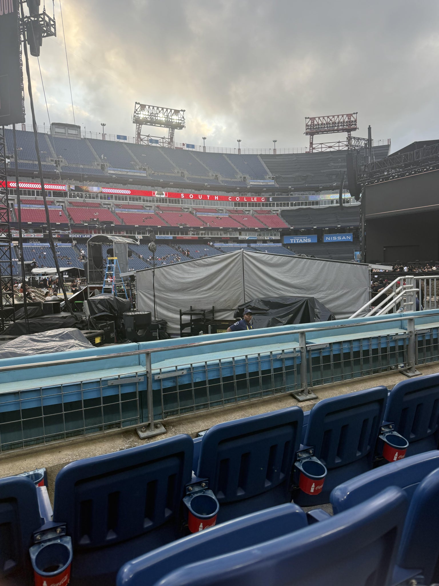 Real Fan View taken from Section 113 at Nissan Stadium by Laquanis H