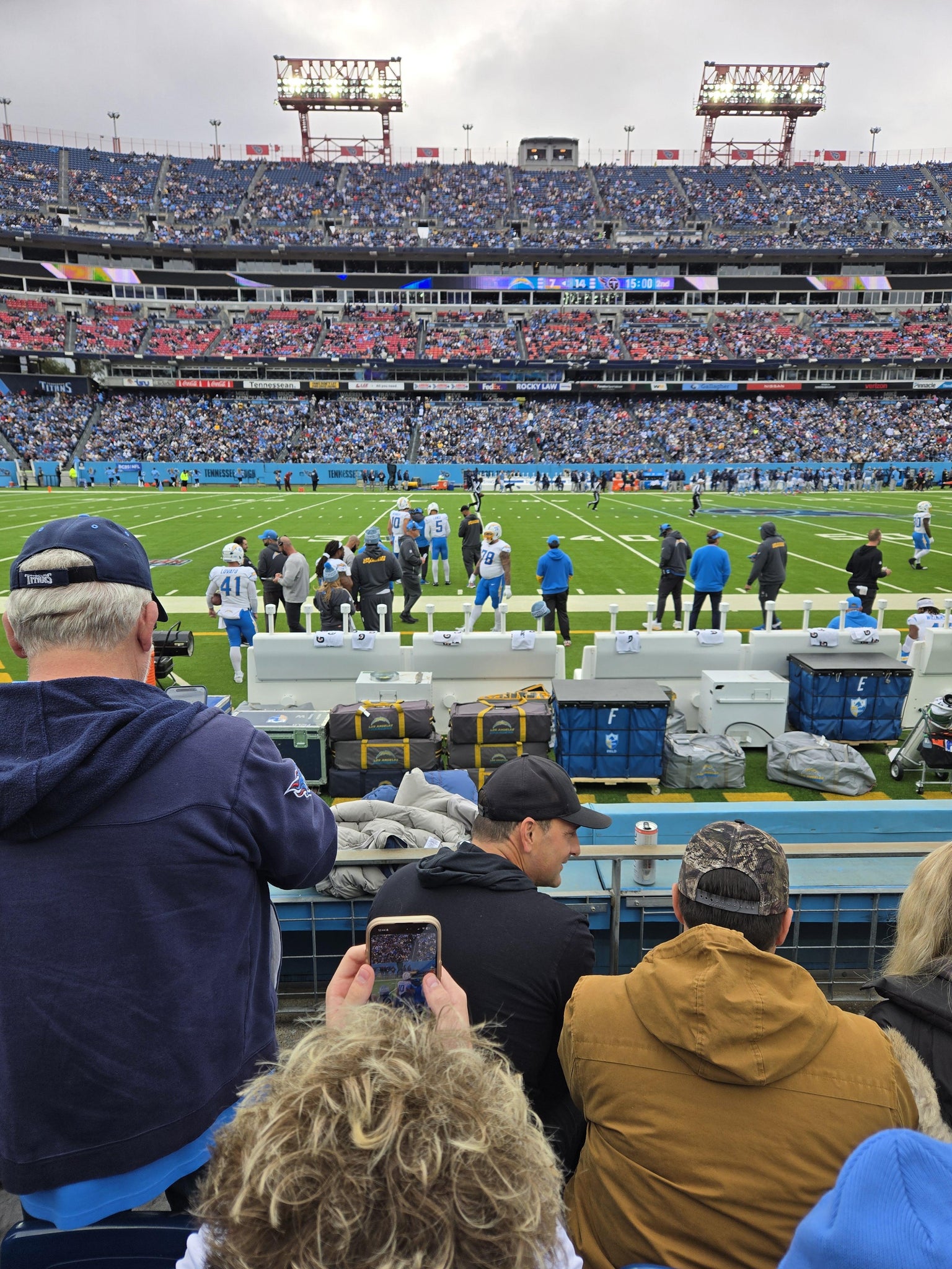 Real Fan View taken from Section 113 at Nissan Stadium by Rick B