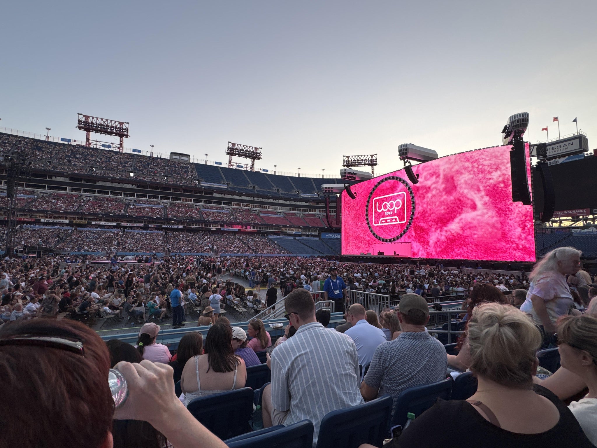 Real Fan View taken from Section 113 at Nissan Stadium by Morgan S